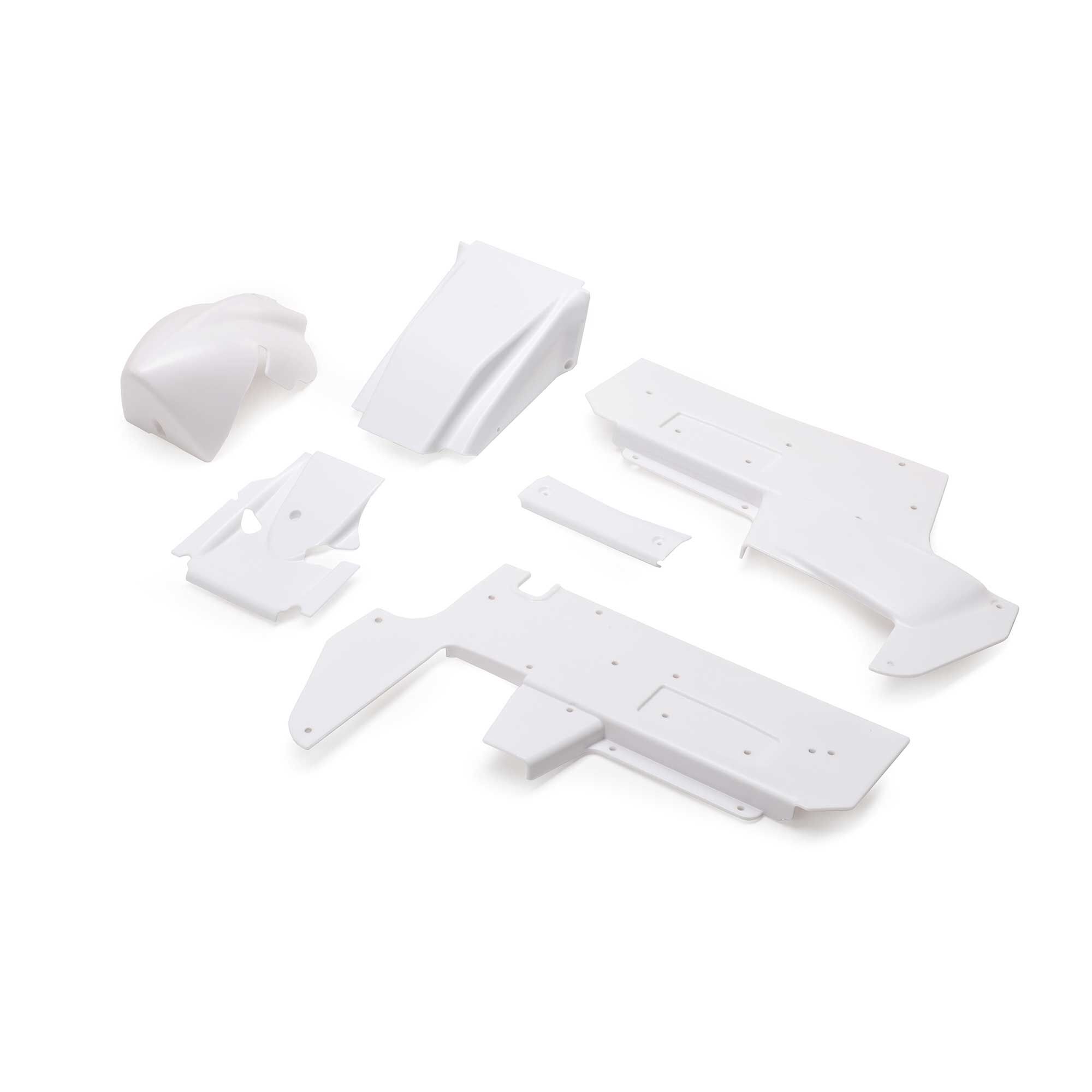 Losi Body Panel Set, White: 22S Sprint-LOS-1890
