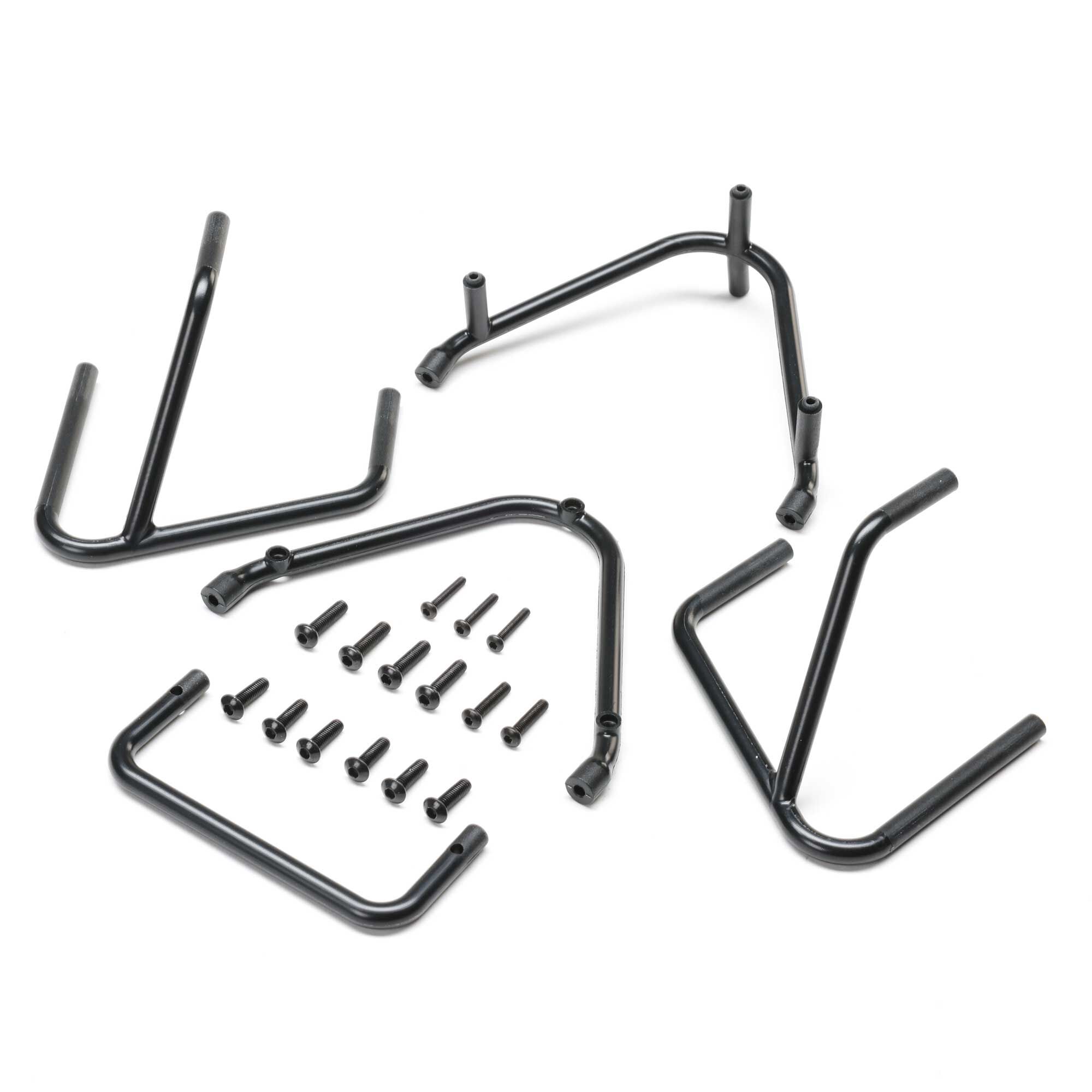 Losi Bumper Set, Black: 22S Sprint-LOS-1898