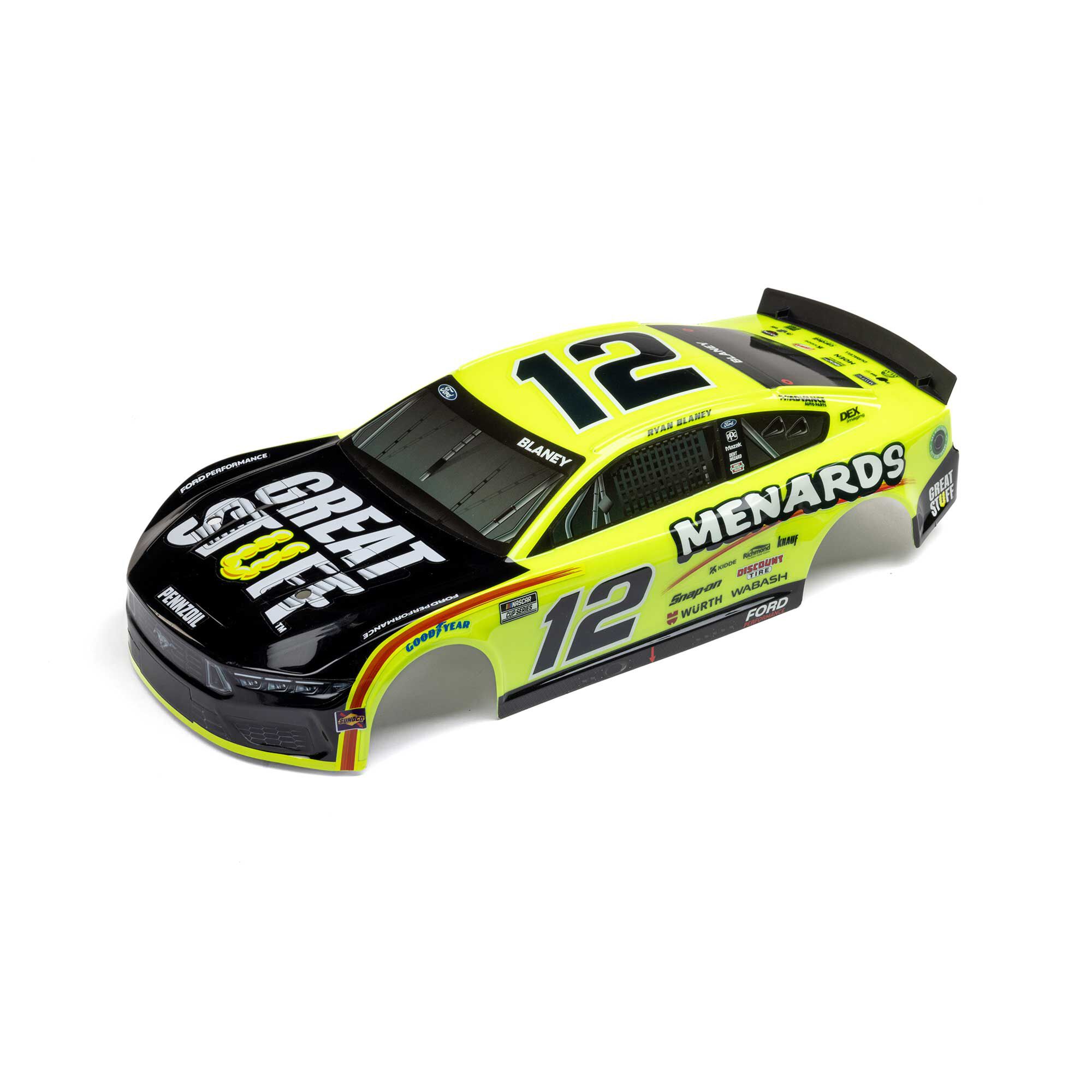 Losi Blaney #12 Menards 2024 Body: NASCAR-LOS-1909