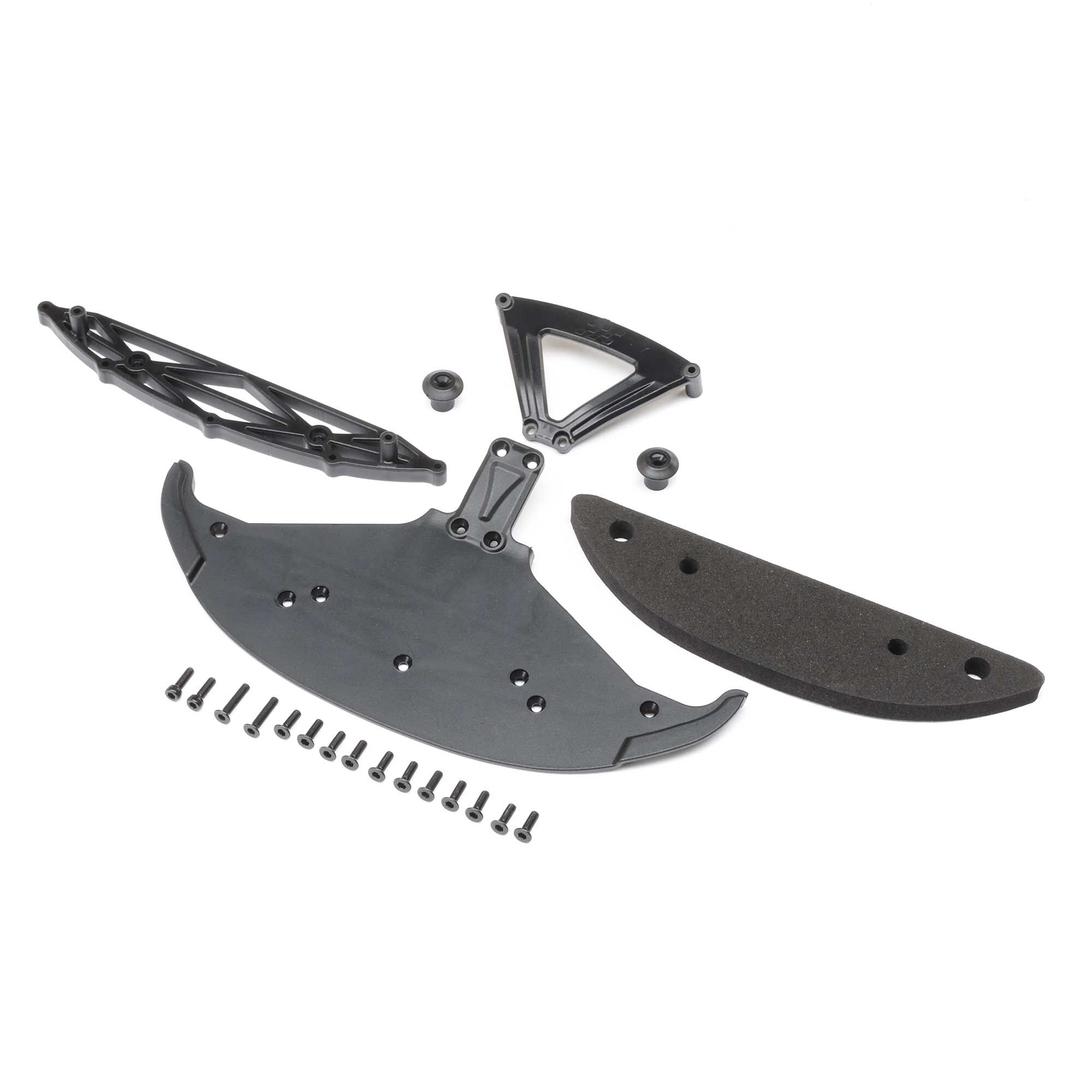 Losi Front Bumper & Splitter: NASCAR-LOS-1926