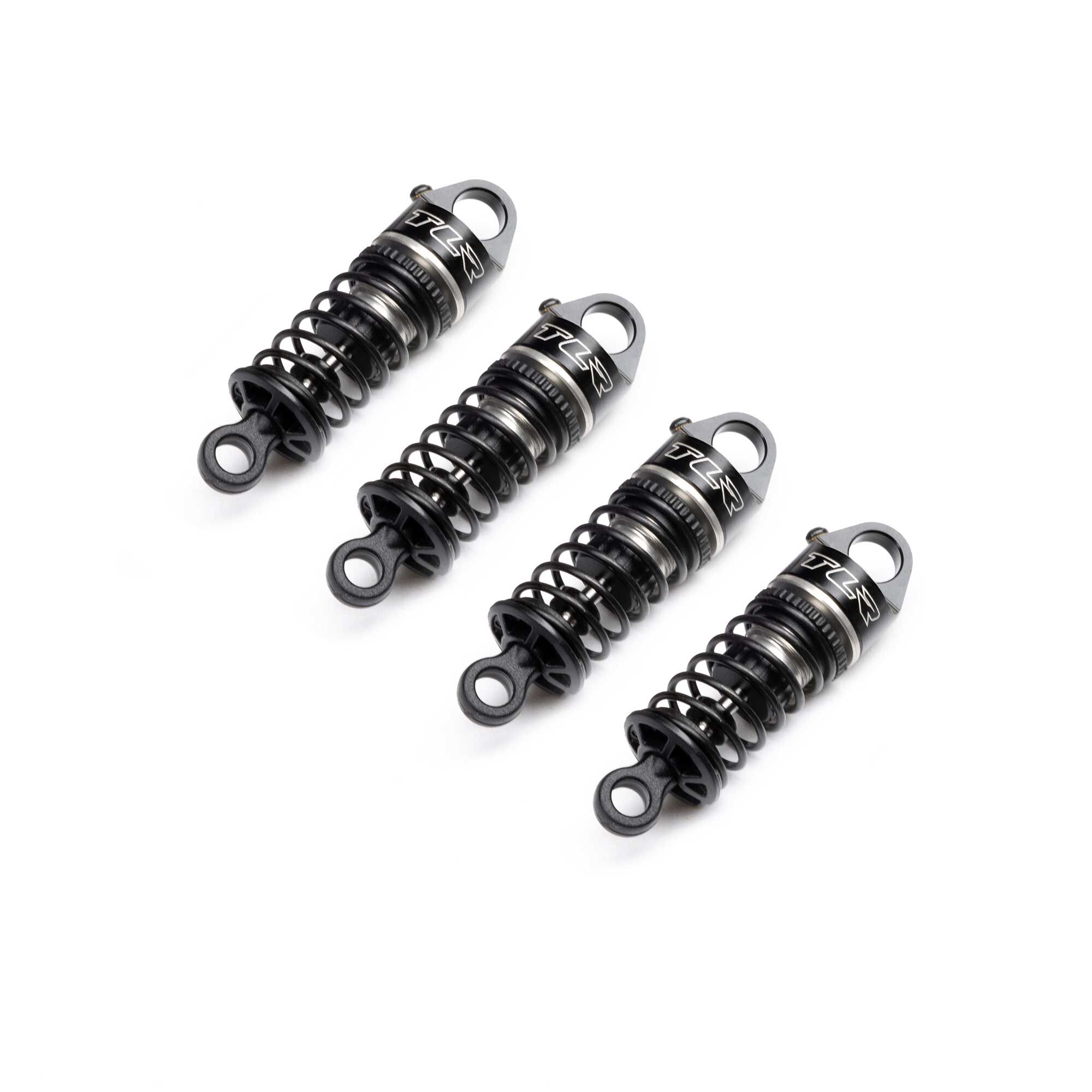 Losi Aluminum Shock Set, On-Road, Assembled (4): GROM-LOS-1931