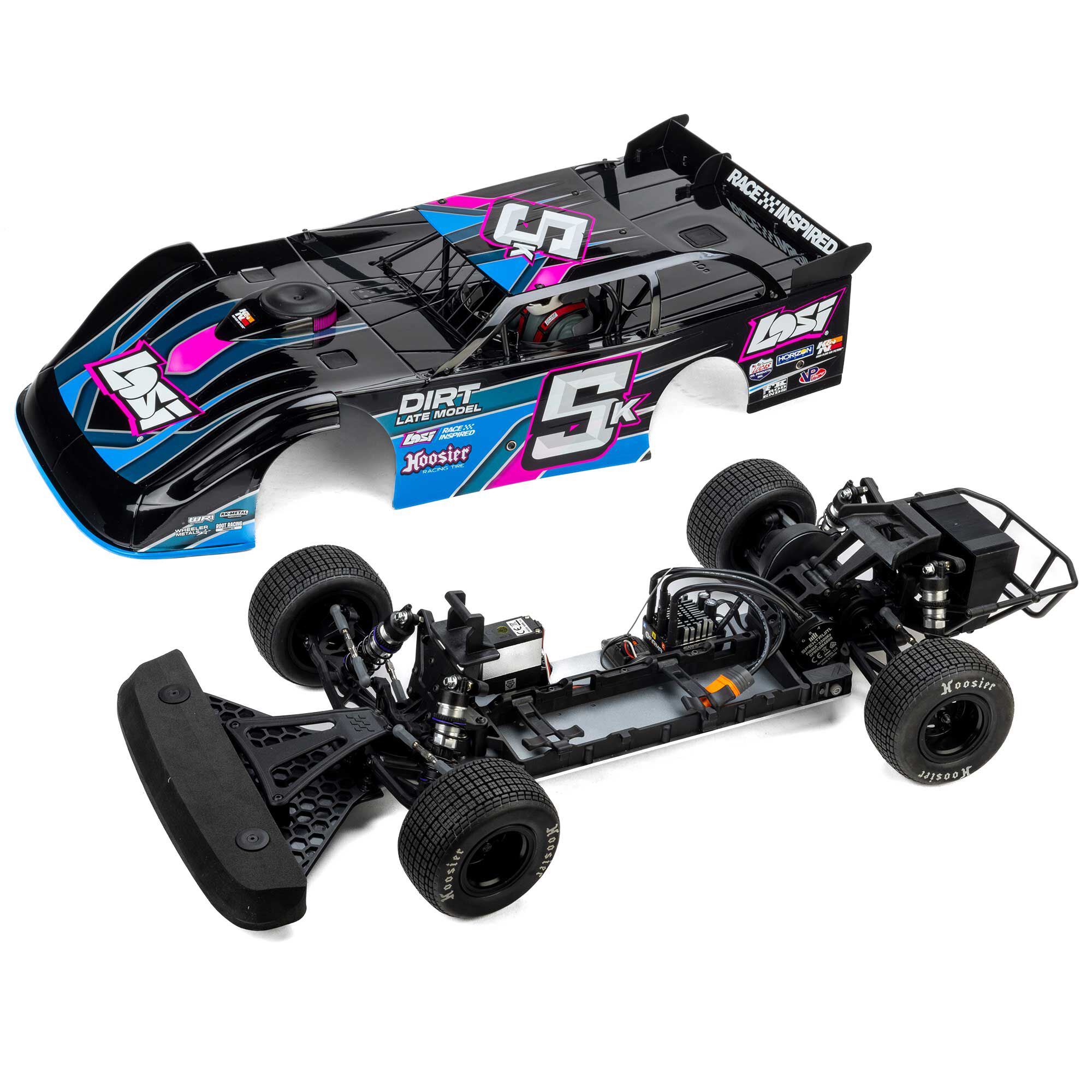 Losi 1/10 22S 2WD Dirt Oval Late Model RTR-LOS-2167T1/LOS-2167T2