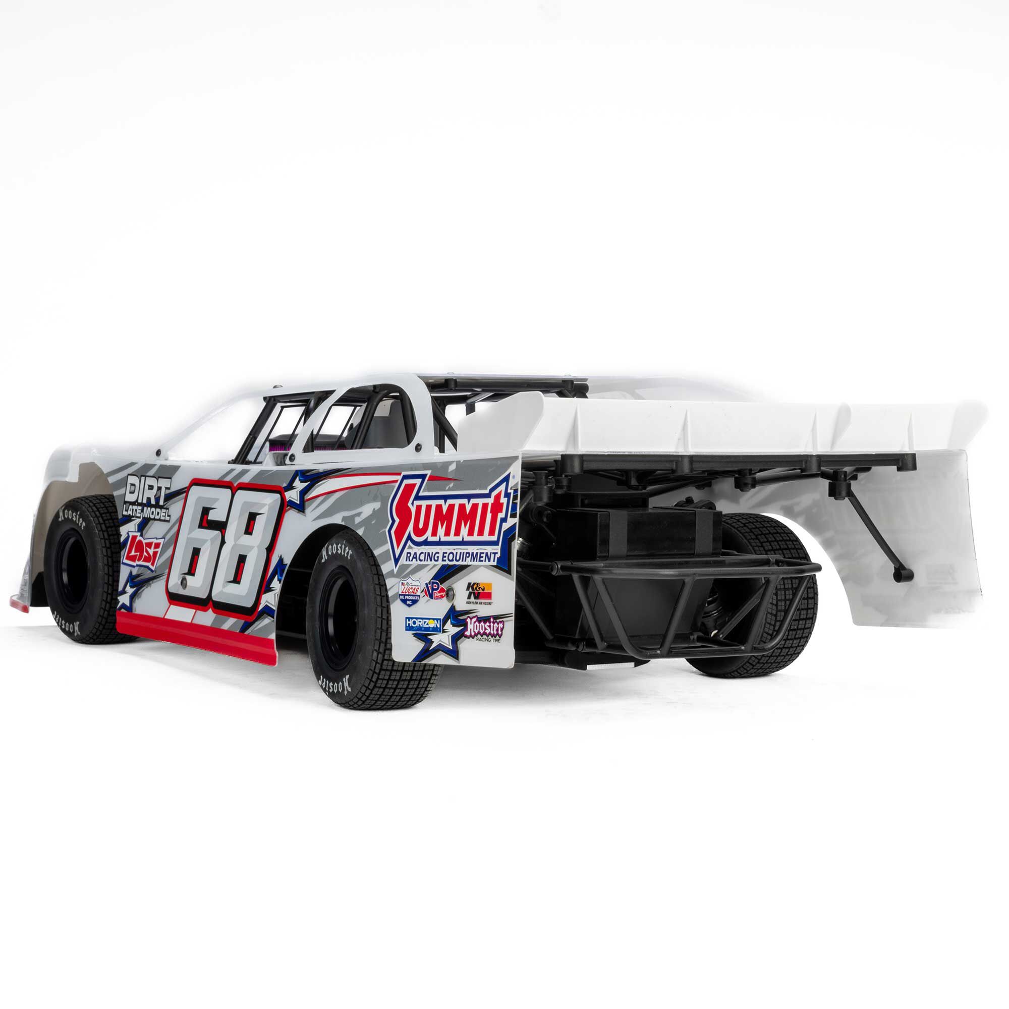 Losi 22S Dirt Late Model, 1/10 2WD RTR Dirt Oval, RTR, Summit Racing (Battery and Charger Included)-LOS-2168T1