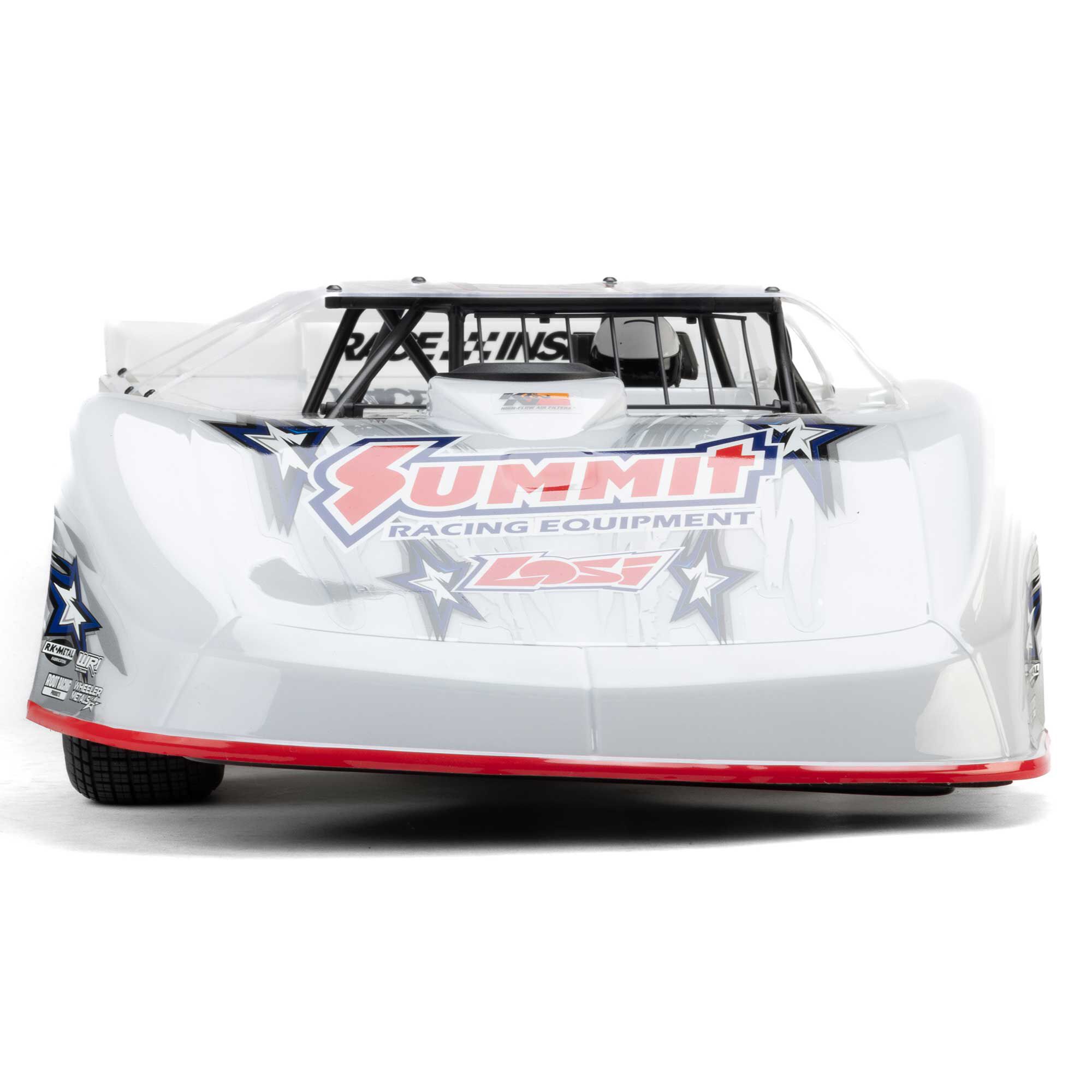 Losi 22S Dirt Late Model, 1/10 2WD RTR Dirt Oval, RTR, Summit Racing (Battery and Charger Included)-LOS-2168T1