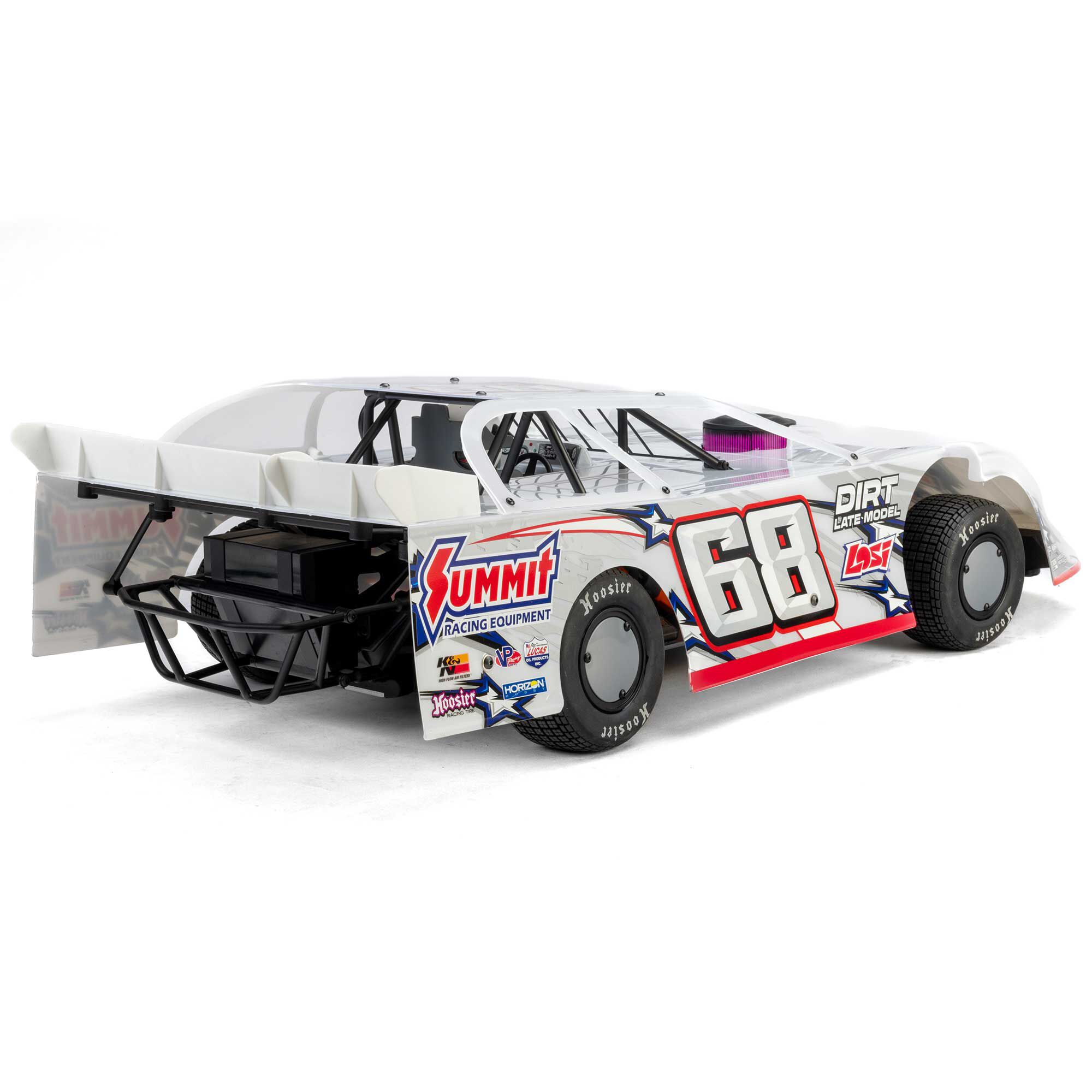 Losi 22S Dirt Late Model, 1/10 2WD RTR Dirt Oval, RTR, Summit Racing (Battery and Charger Included)-LOS-2168T1