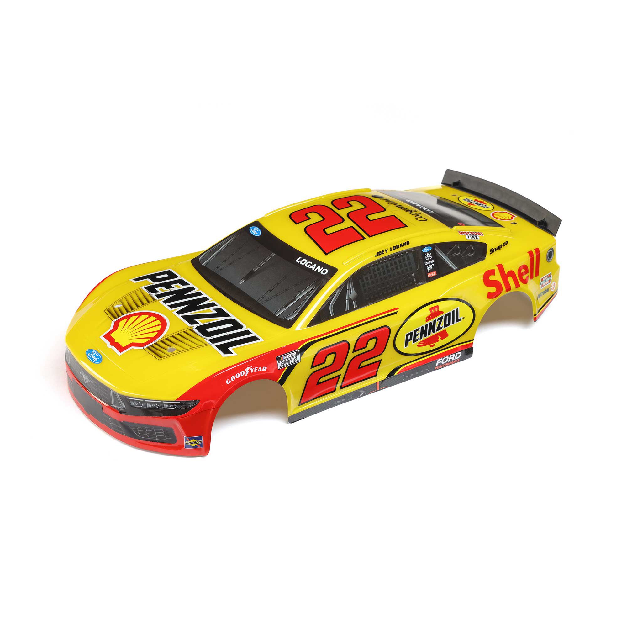 Losi Joey Logano #22 Shell 2025 Body: NASCAR GROM-LOS-2789