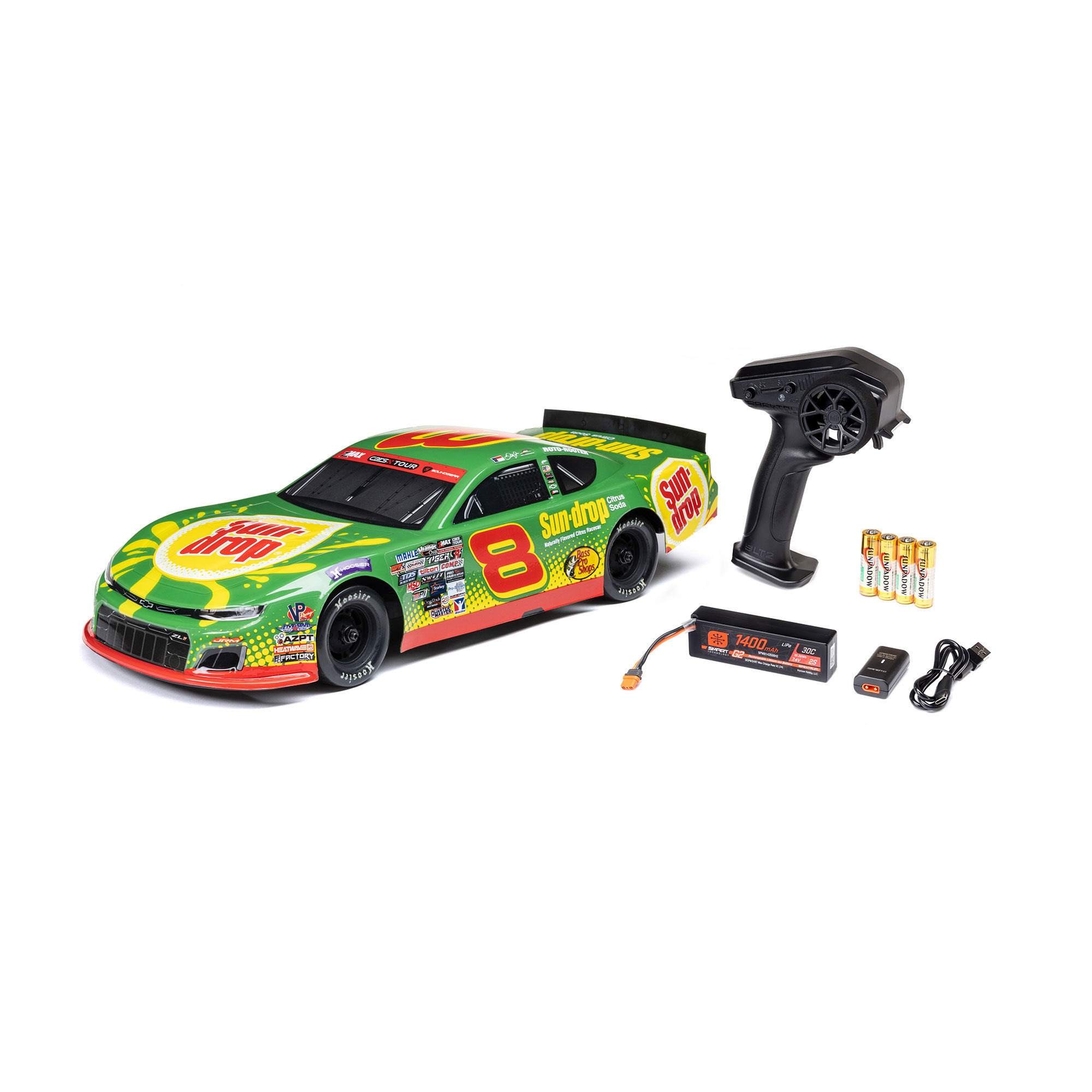 Losi 1:12 Asphalt Late Model Dale Earnhardt Jr. No. 8 AWD RTR