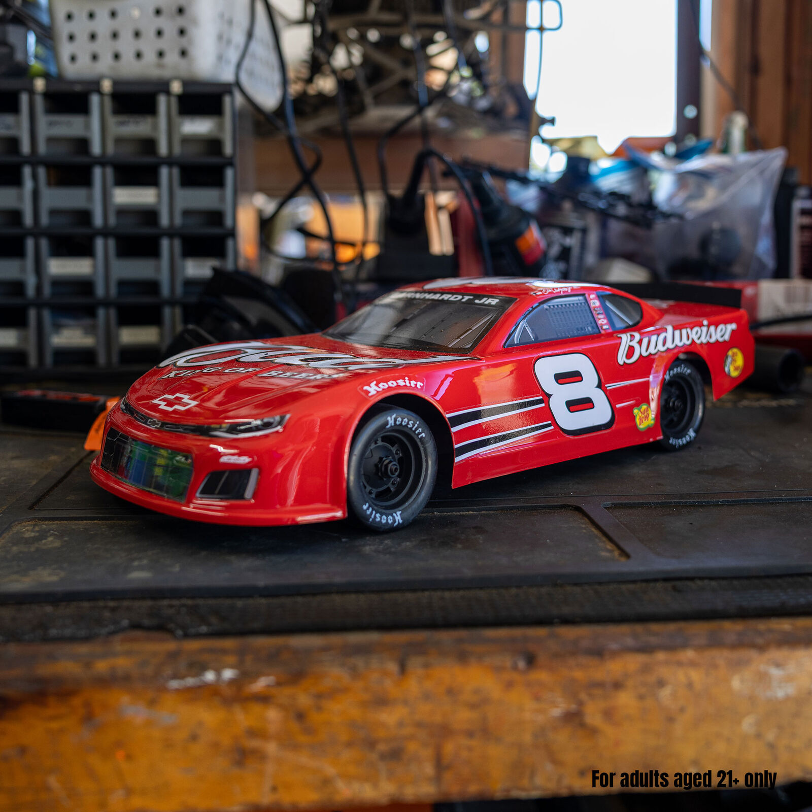 Losi 1/12 Asphalt Late Model Dale Earnhardt Jr. No. 8 (Battery & Charger Included)-LOS-3104T1/LOS-3104T2