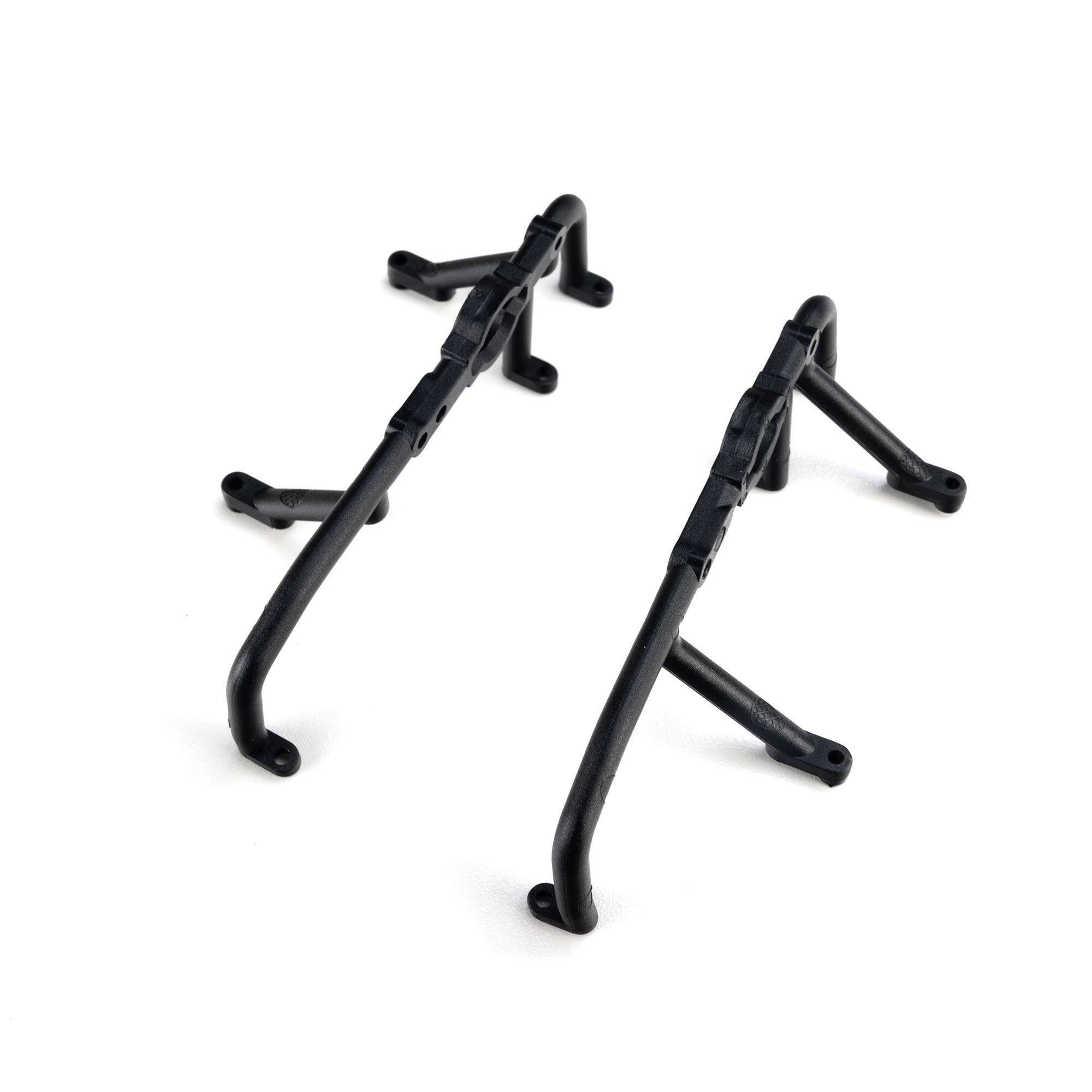 Losi Lower Cage Mount (L/R), Black: All Mini LMT-LOS-3986