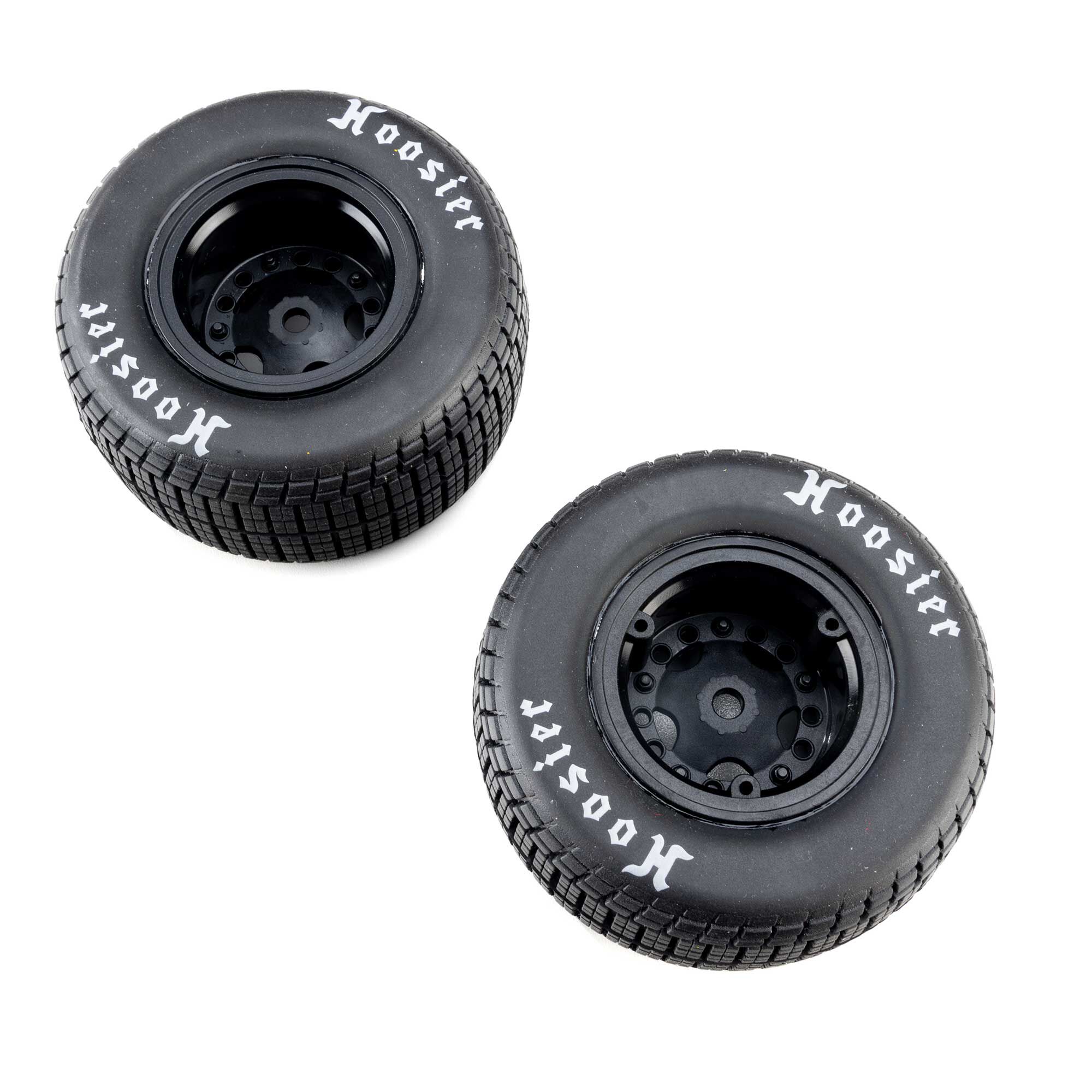 Losi Hoosier Tires, Soft, Mounted, Black, Left/Right (2): 22S DLM-LOS-4247