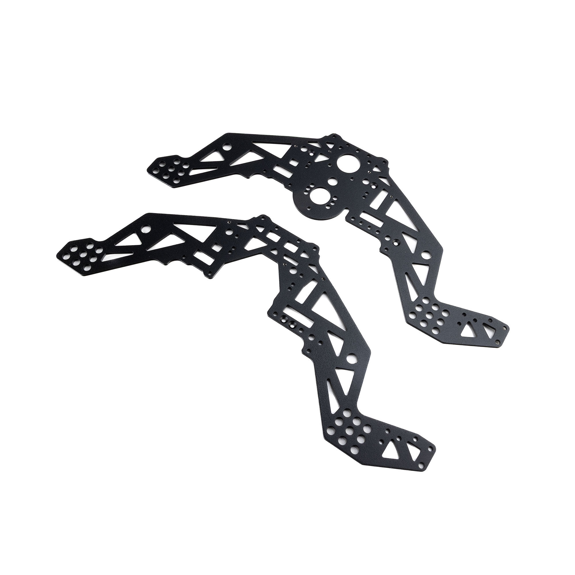 Losi Chassis Plate Set V3, Black: Mini LMT Sparkle Smash-LOS-4456