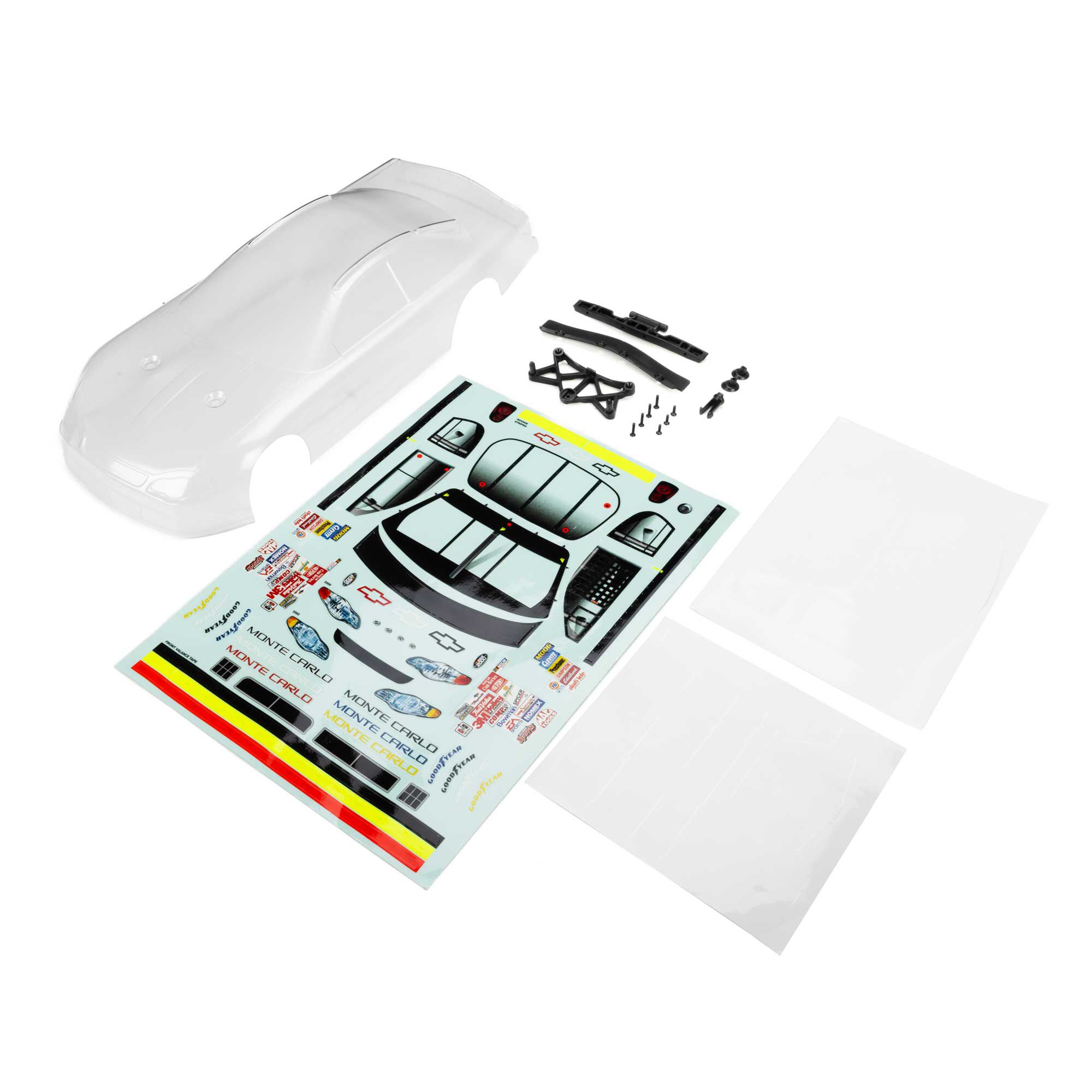 Losi Clear Body Chevrolet Monte Carlo: NASCAR GROM-LOS-4561