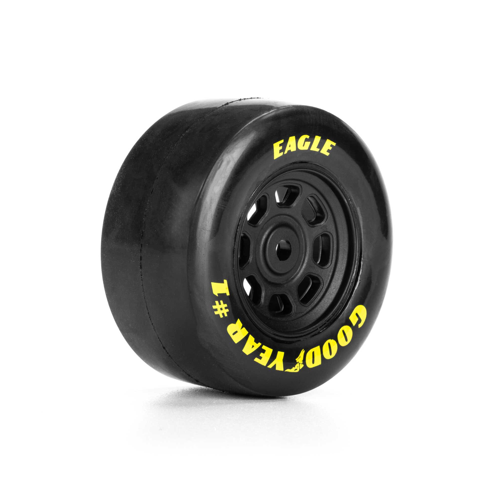 Losi Goodyear Eagle Gen 4, Mounted Tires, Stock (4): NASCAR GROM-LOS-4566
