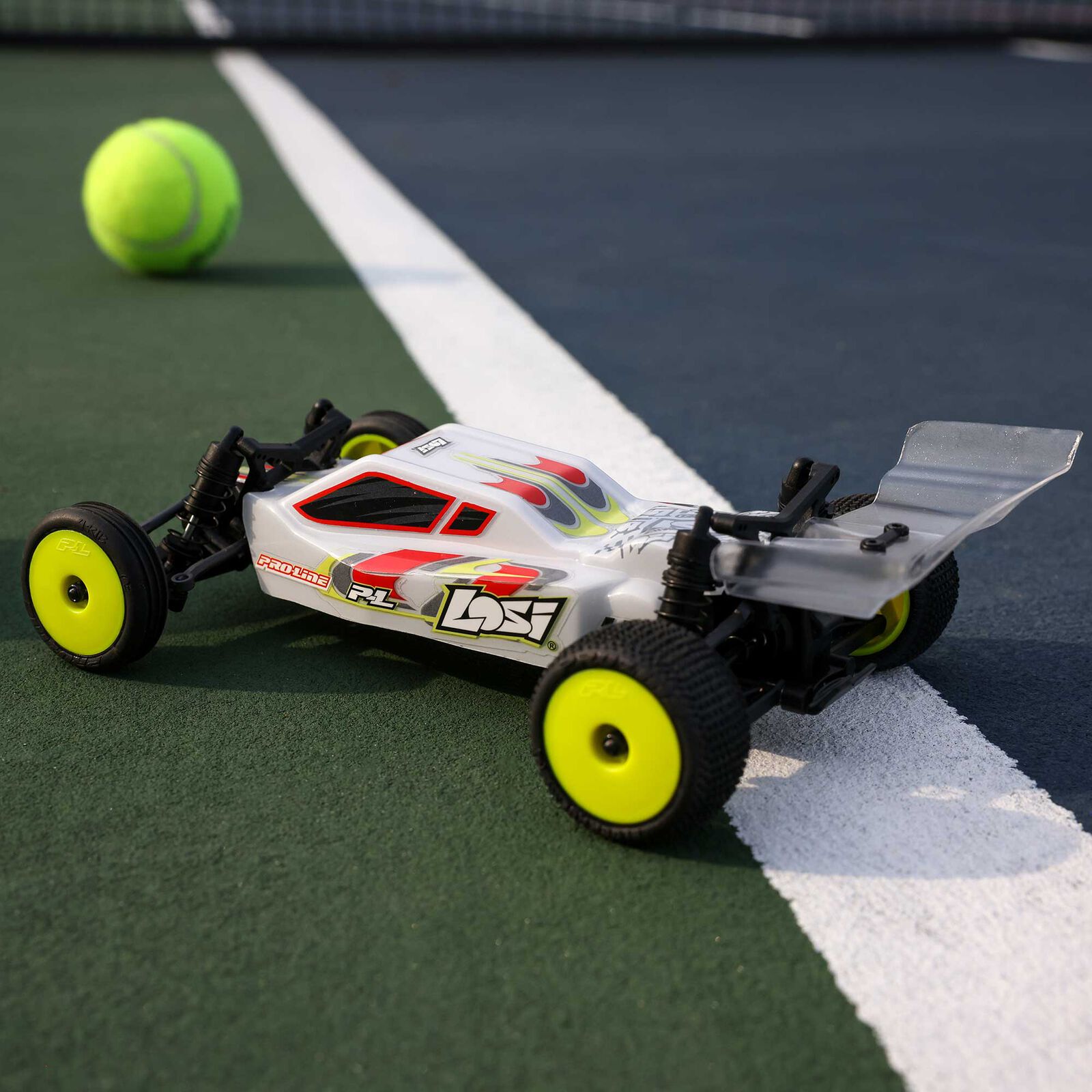 Losi 1:24 Micro-B 2S 2WD RTR Buggy (Silver) w/ 2.4GHz Radio, Battery & Charger-LOS00007T2