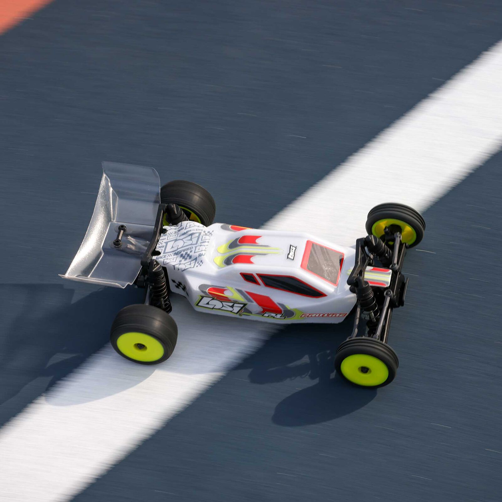 Losi 1:24 Micro-B 2S 2WD RTR Buggy (Silver) w/ 2.4GHz Radio, Battery & Charger-LOS00007T2