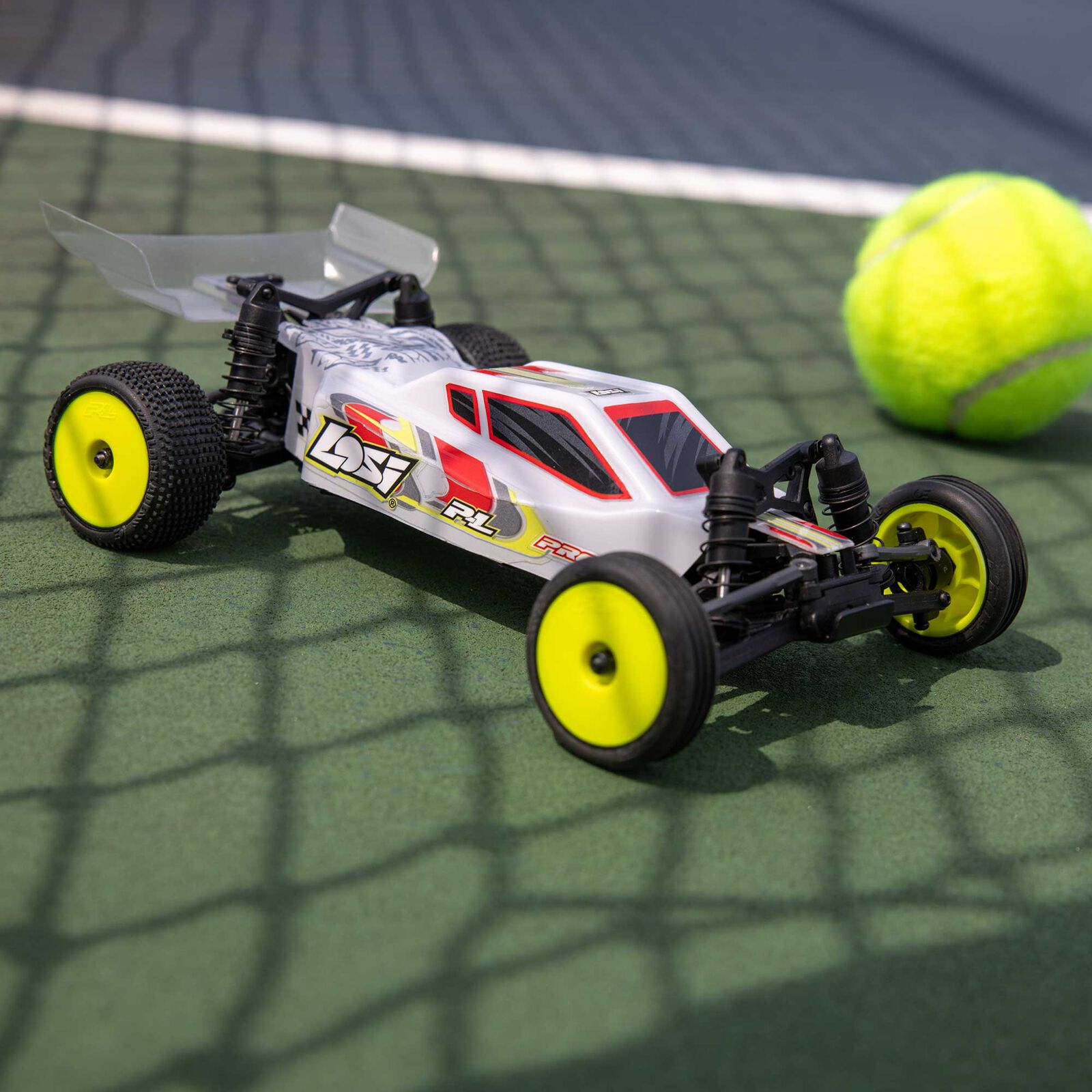 Losi 1:24 Micro-B 2S 2WD RTR Buggy (Silver) w/ 2.4GHz Radio, Battery & Charger-LOS00007T2