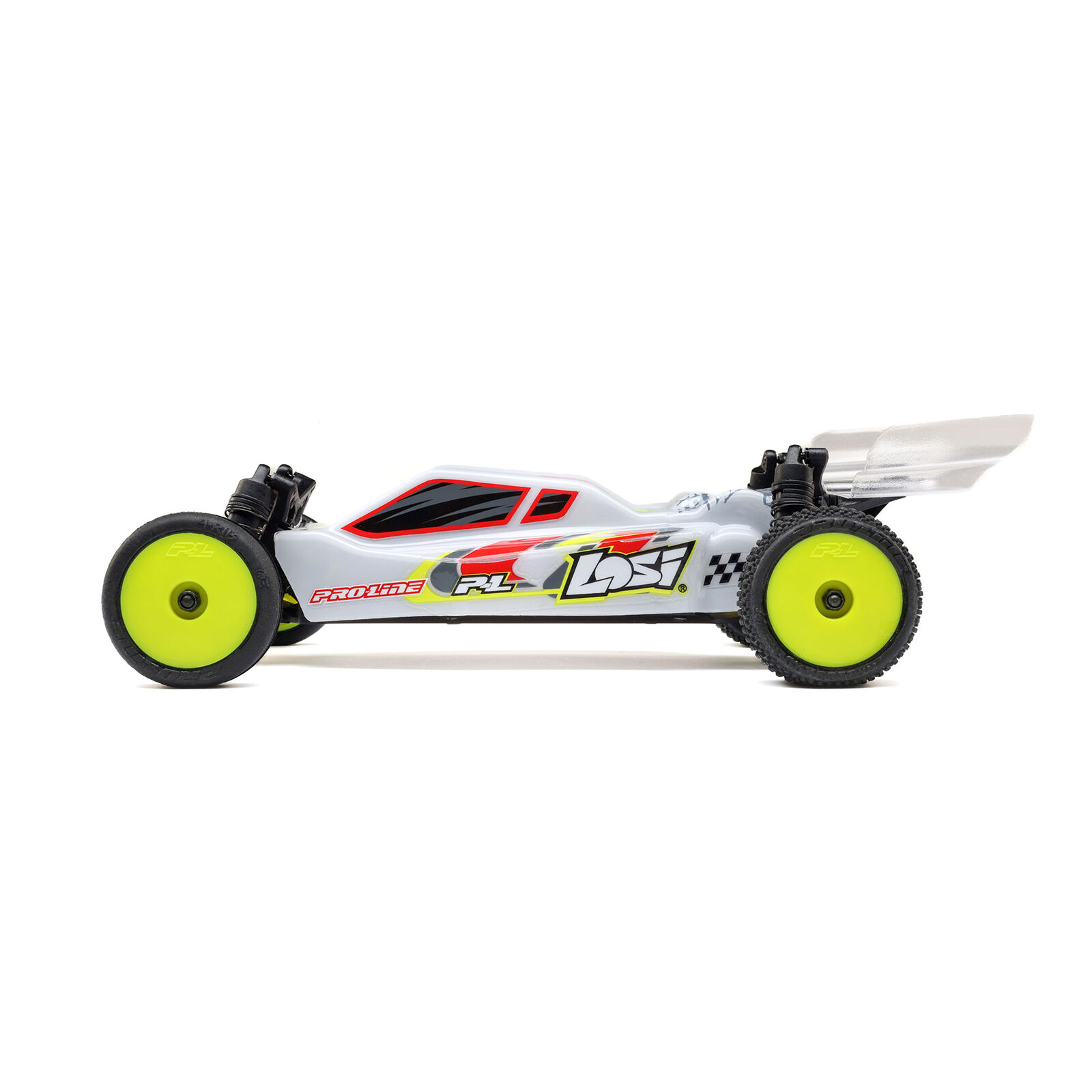 Losi 1:24 Micro-B 2S 2WD RTR Buggy (Silver) w/ 2.4GHz Radio, Battery & Charger-LOS00007T2