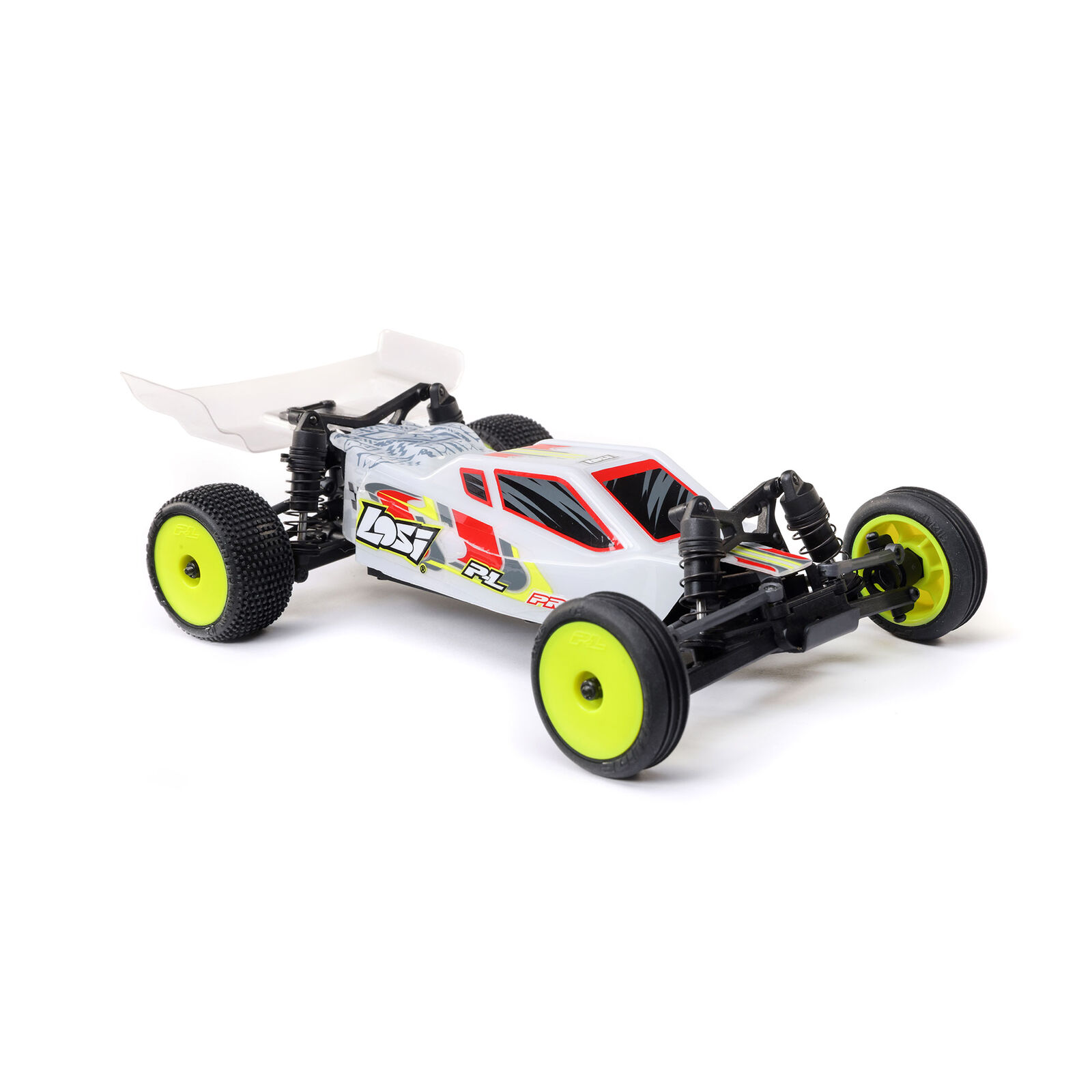 Losi 1:24 Micro-B 2S 2WD RTR Buggy (Silver) w/ 2.4GHz Radio, Battery & Charger-LOS00007T2