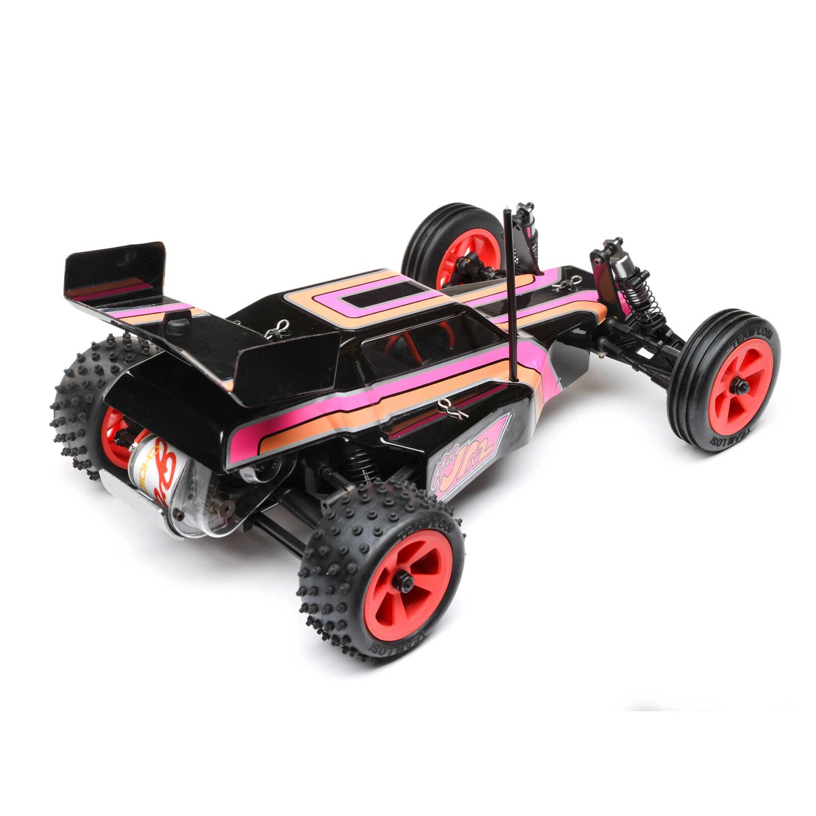 Losi 1/16 Mini JRX2 2S 2WD RTR Brushed Buggy (Battery & Charger Included), Red（Ships within 5-7 days）