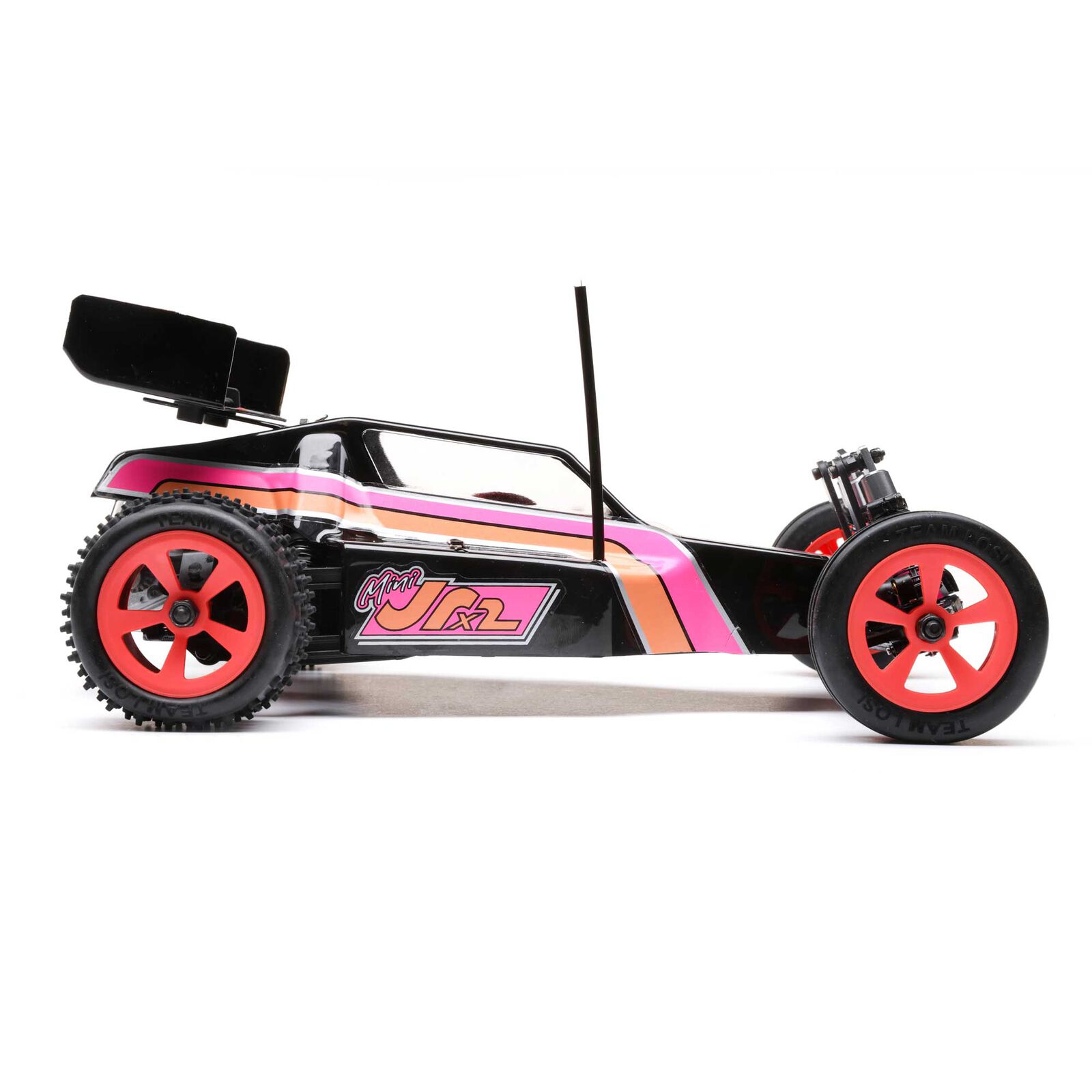 Losi 1/16 Mini JRX2 2S 2WD RTR Brushed Buggy (Battery & Charger Included), Red（Ships within 5-7 days）
