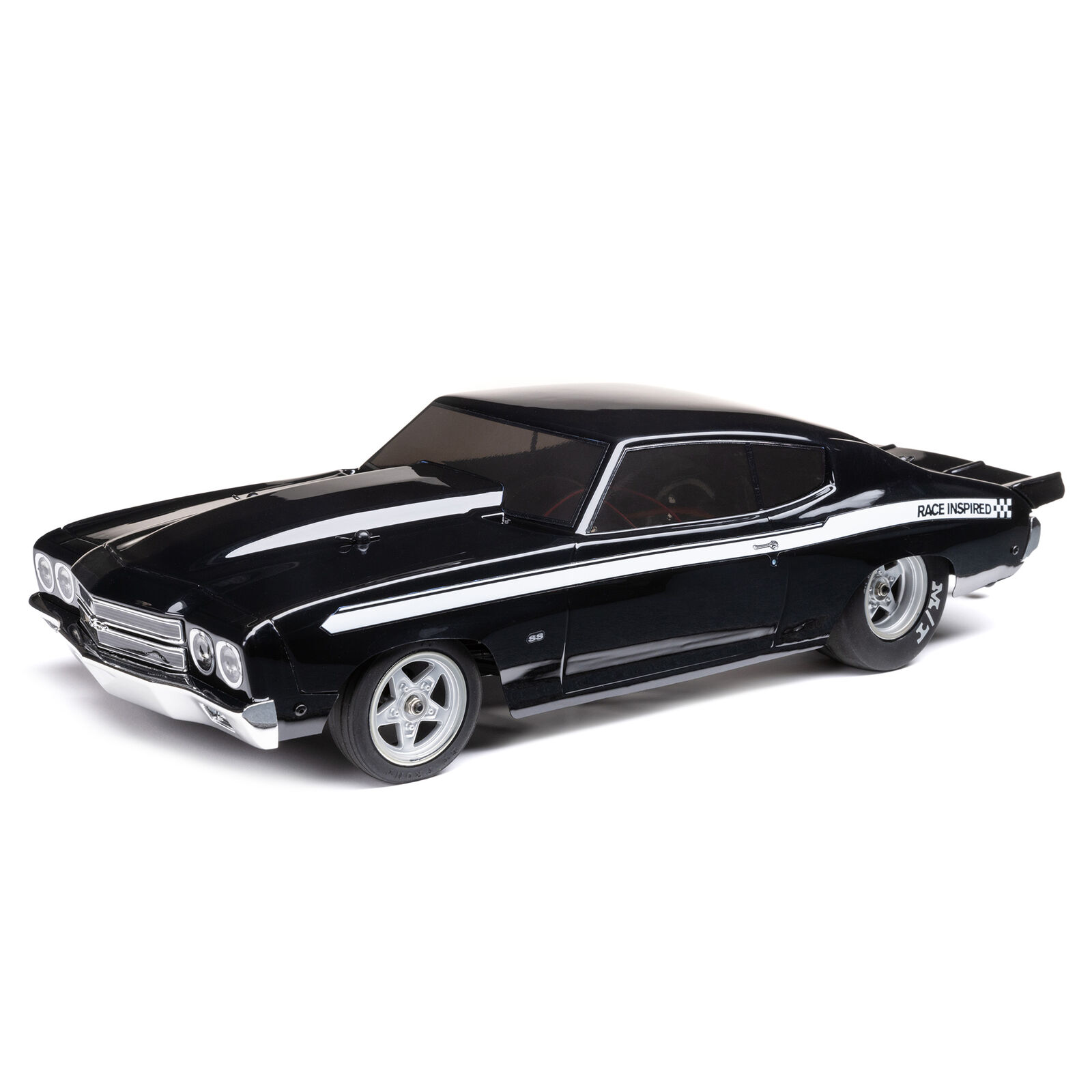Losi 1/16 Mini 1970 Chevy Chevelle 2S 2WD RTR Brushless No Prep Drag Car (Battery & Charger Included), Blue（Ships within 5-7 days）