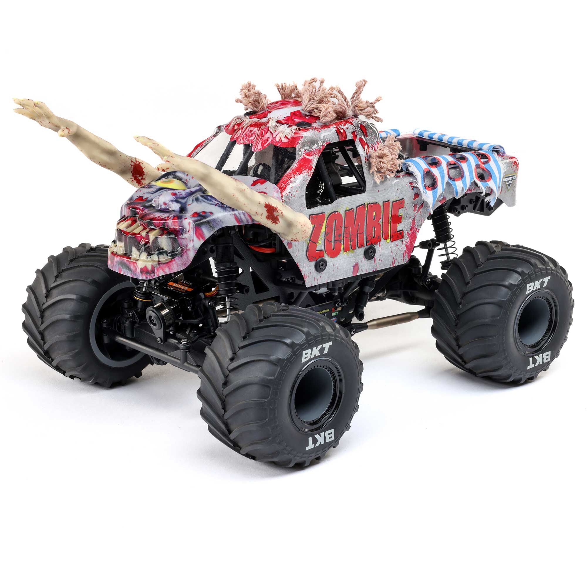 Losi 1:18 Mini LMT Zombie 2S 4X4 RTR Brushed Monster Truck