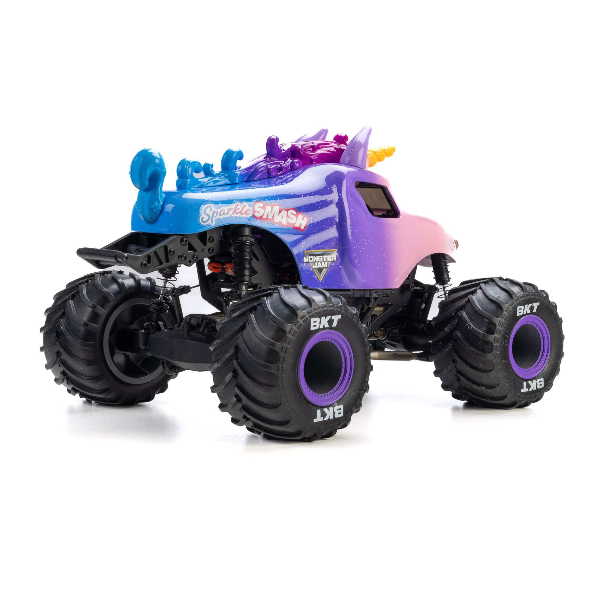 Losi 1:18 Mini LMT Sparkle Smash 2S 4X4 RTR Brushed Monster Truck-LOS01026T5