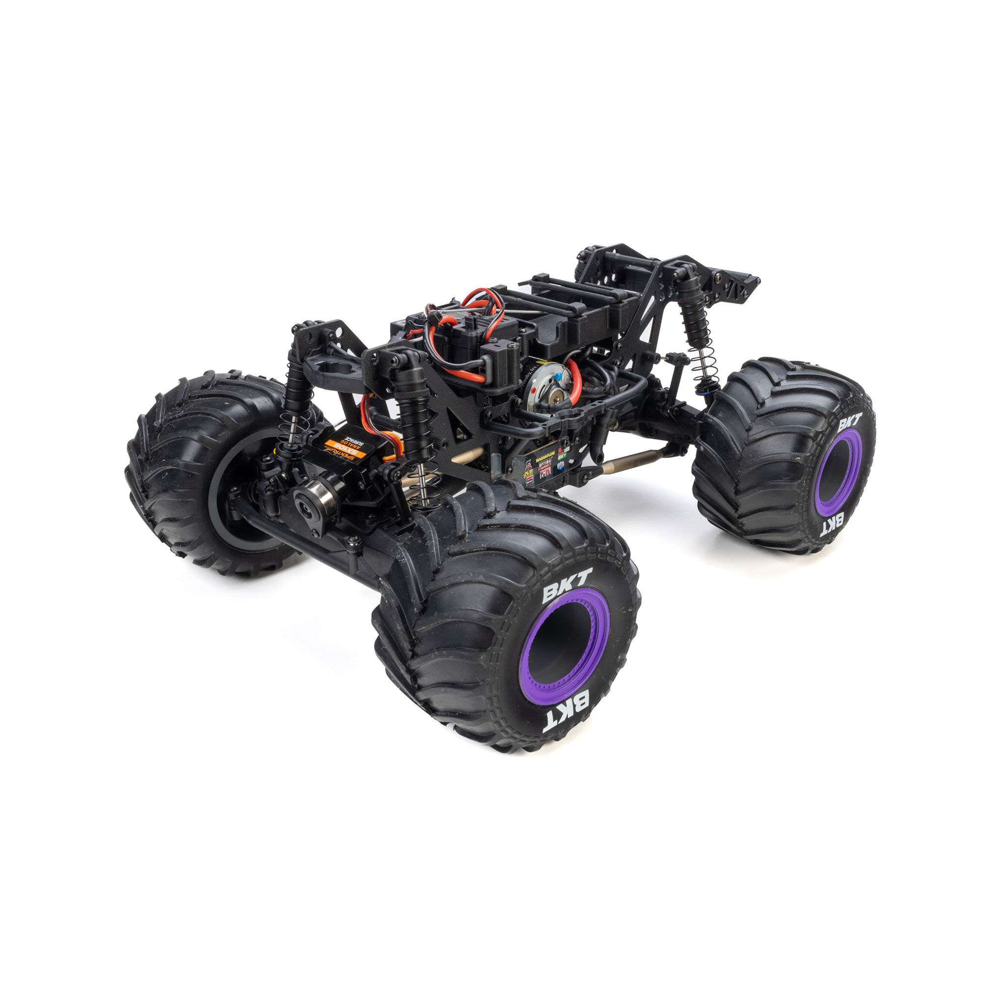 Losi 1:18 Mini LMT Sparkle Smash 2S 4X4 RTR Brushed Monster Truck-LOS01026T5