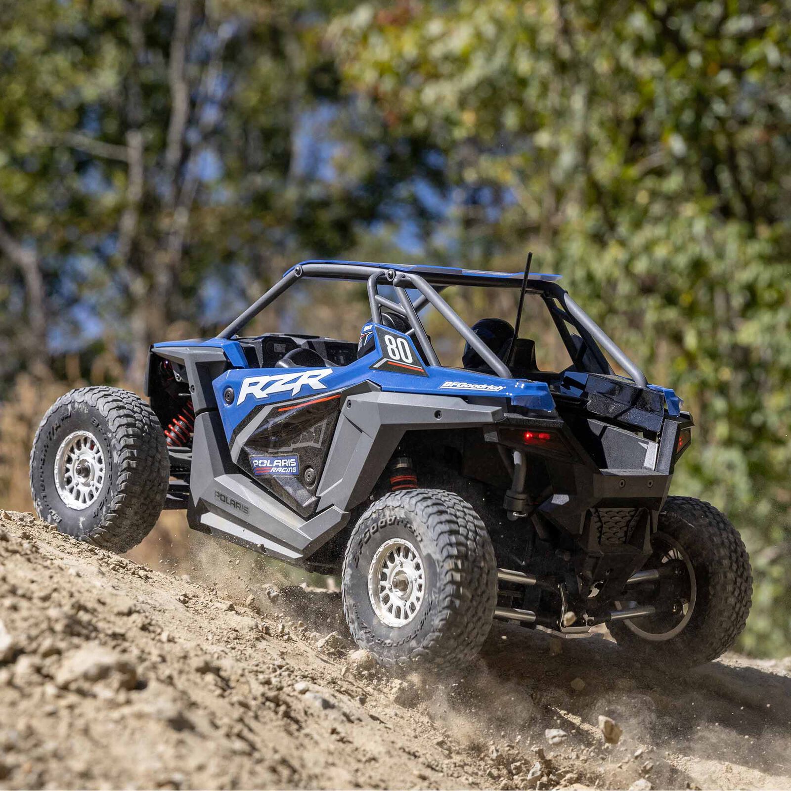 1/10 RZR Rey Polaris 3S 4X4 RTR Brushless Side by Side, Blue