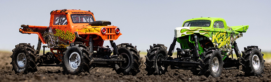 dBOOTS FORTRESS MT VENTED TIRES for the Arrma Granite Mega 665 Monster Truck