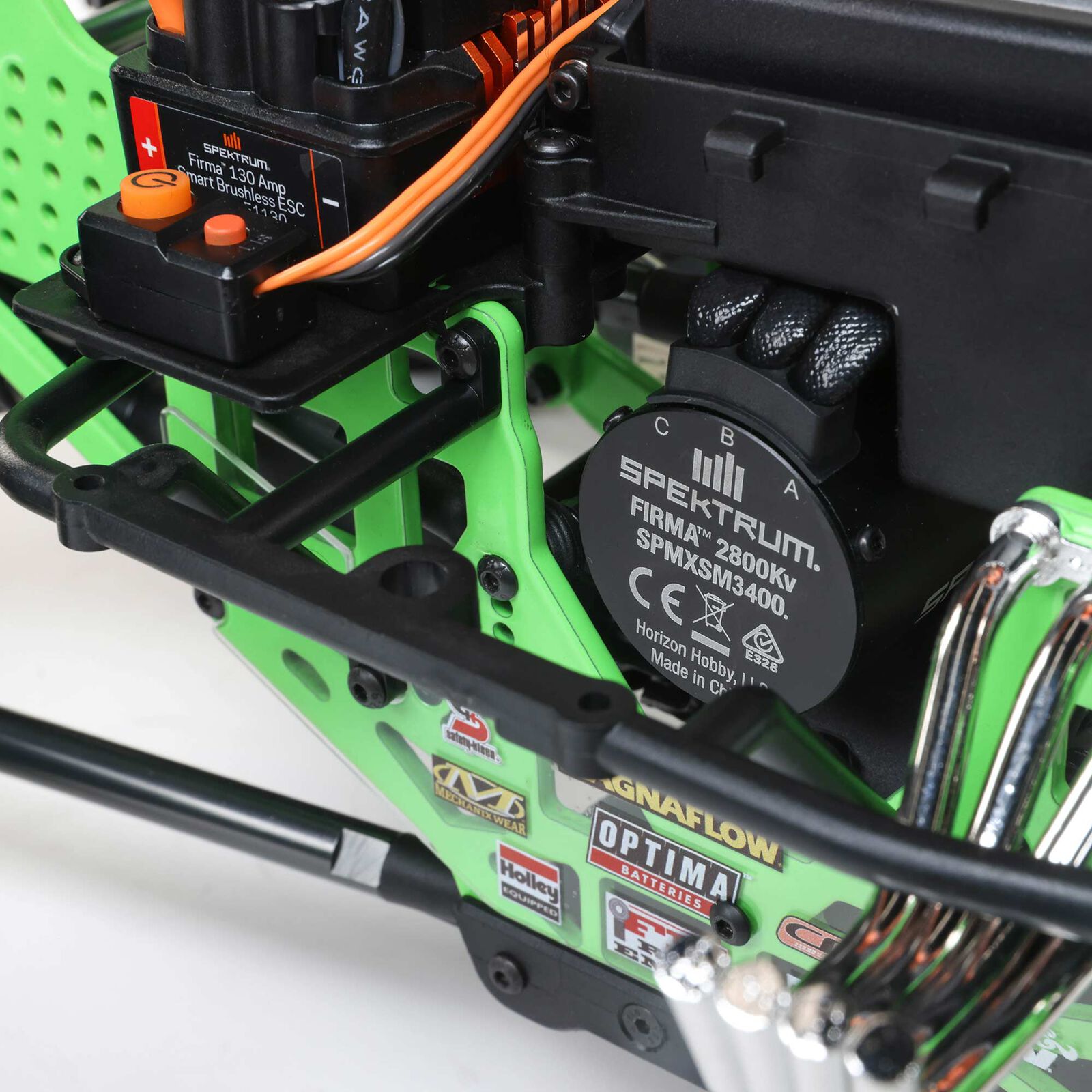 Losi 1/8 LMT Mega Truck King Sling 4S 4X4 RTR Brushless Mega Truck, Green-LOS04024T1