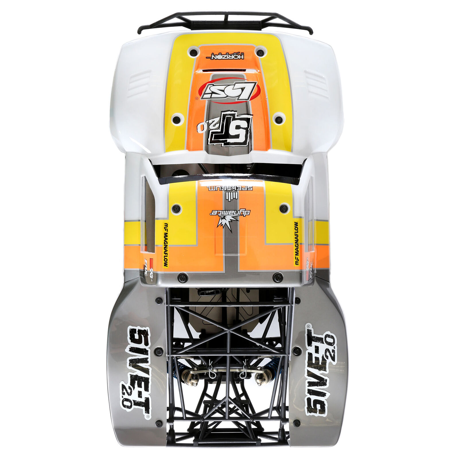 Losi 1/5 5IVE-T 2.0 V2 4X4 BND Gas Short Course Truck-LOS05014V2T1/LOS05014V2T2