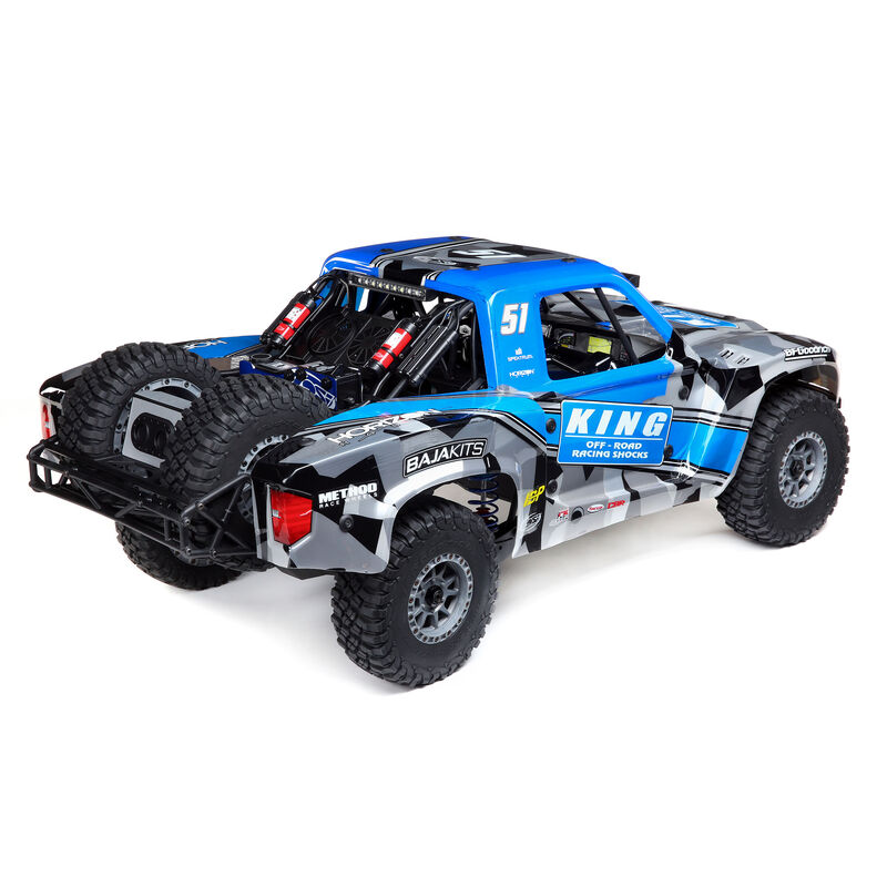 Losi 1:6 Super Baja Rey King Shocks 8S 4X4 RTR Brushless Desert Truck, Yellow
