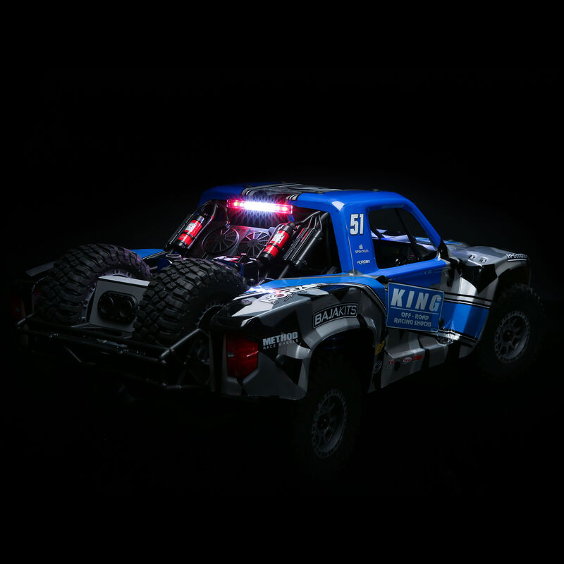 Losi 1:6 Super Baja Rey King Shocks 8S 4X4 RTR Brushless Desert Truck, Yellow
