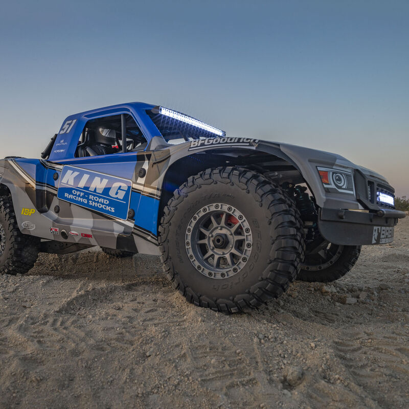Losi 1:6 Super Baja Rey King Shocks 8S 4X4 RTR Brushless Desert Truck, Yellow