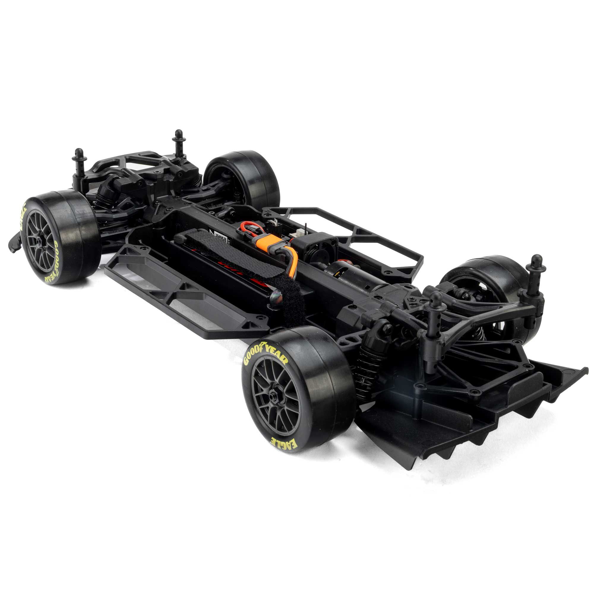 Losi 1/12 NASCAR RC Race Car Jeff Gordon No. 24 Dupont Chevrolet Monte Carlo 2S AWD RTR Brushed On-Road (Battery & Charger Included), Blue