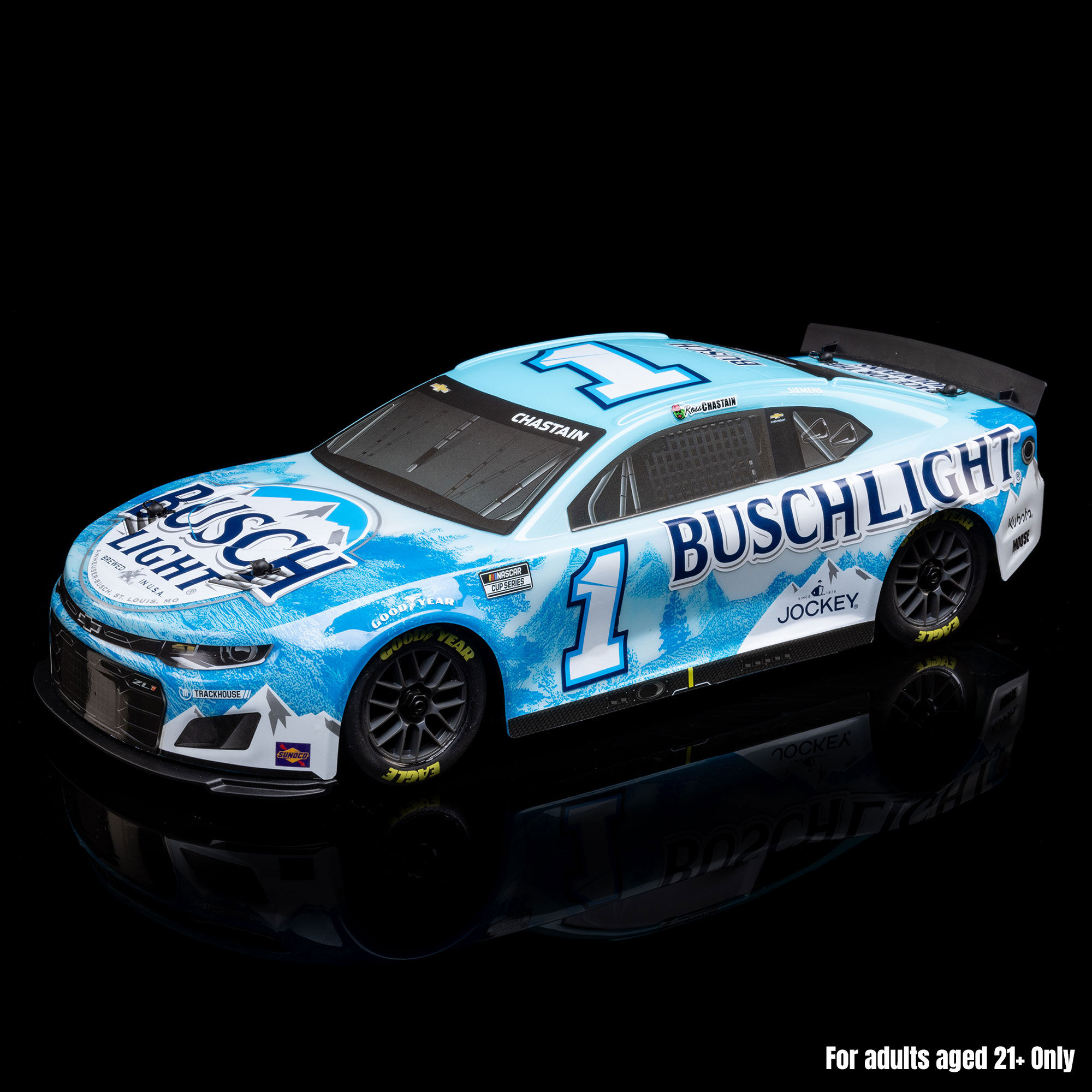 Losi 1:12 NASCAR RC Race Car Kyle Larson No.5 Valvoline 2025 Chevrolet Camaro ZL1 2S AWD RTR Brushed On-Road-LOS1122505