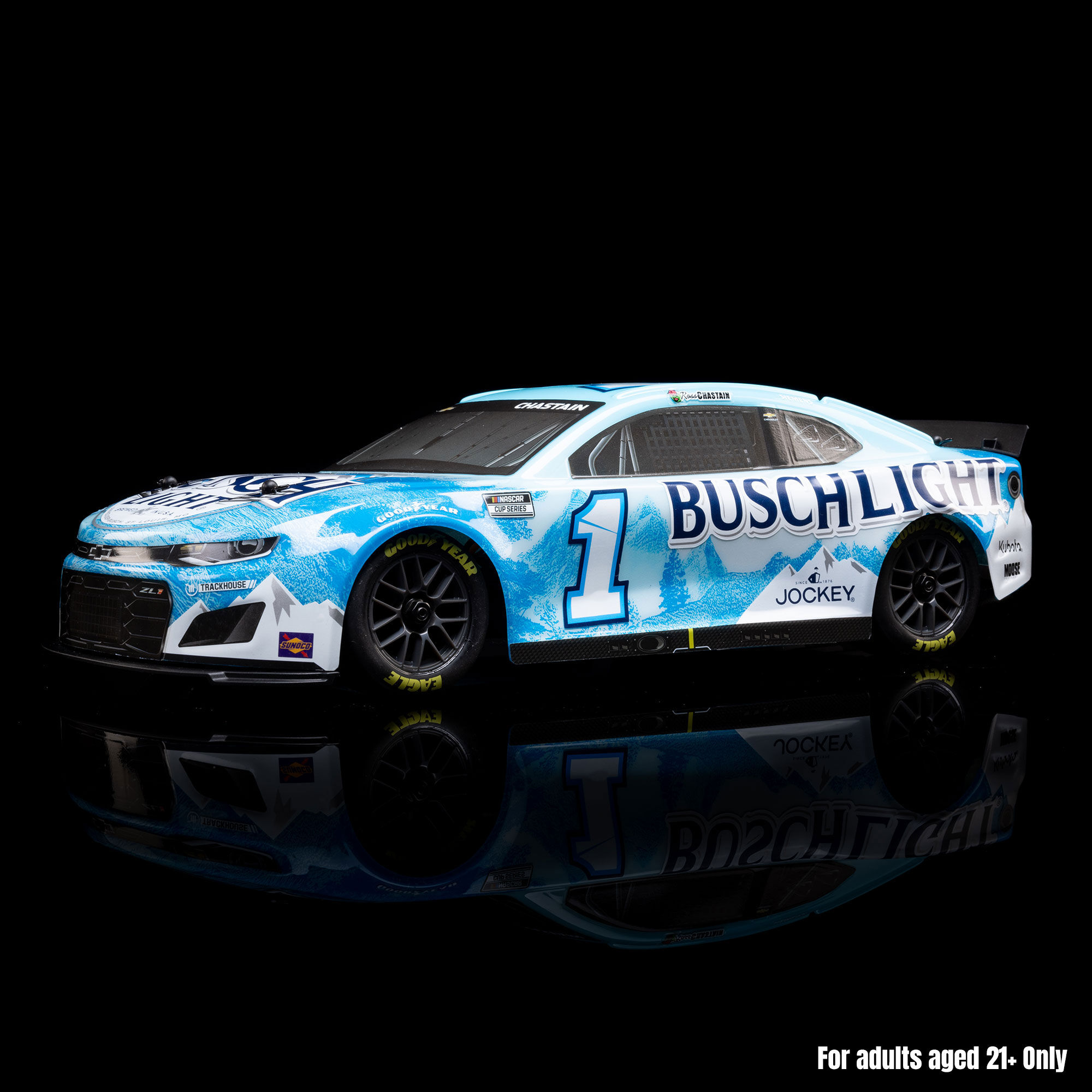 Losi 1:12 NASCAR RC Race Car Kyle Larson No.5 Valvoline 2025 Chevrolet Camaro ZL1 2S AWD RTR Brushed On-Road-LOS1122505