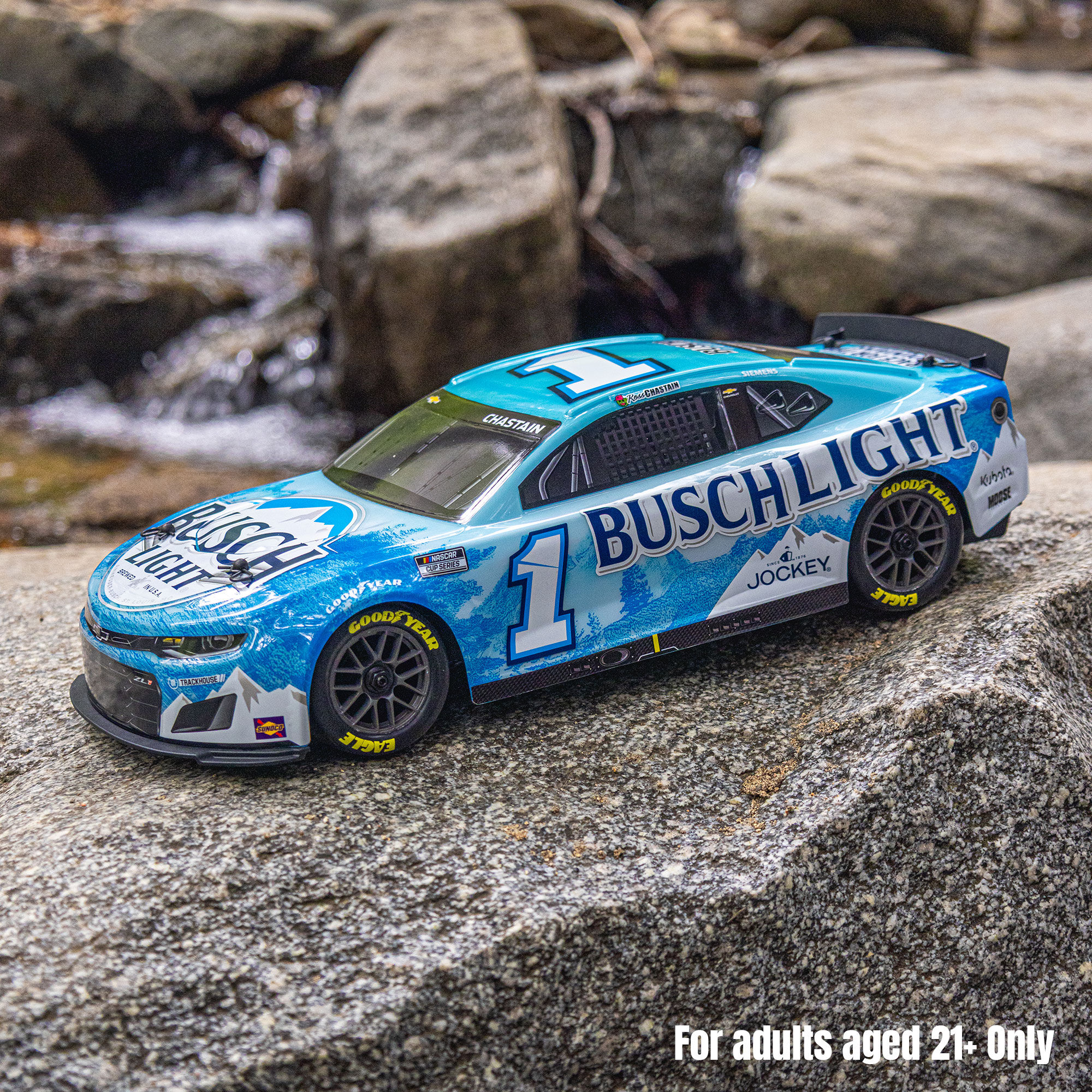 Losi 1:12 NASCAR RC Race Car Kyle Larson No.5 Valvoline 2025 Chevrolet Camaro ZL1 2S AWD RTR Brushed On-Road-LOS1122505