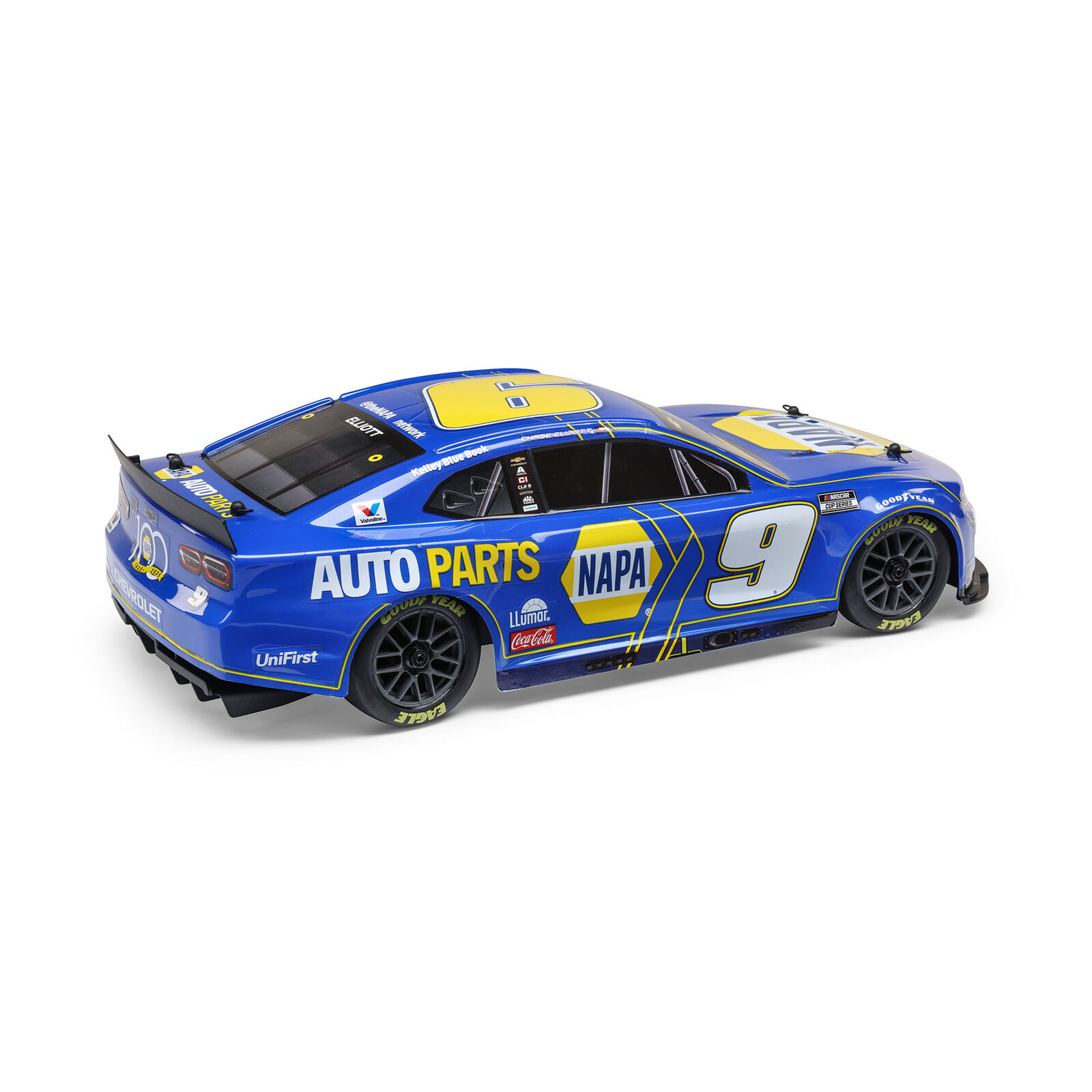 Losi 1:12 NASCAR RC Race Car Kyle Larson No.5 Valvoline 2025 Chevrolet Camaro ZL1 2S AWD RTR Brushed On-Road-LOS1122505