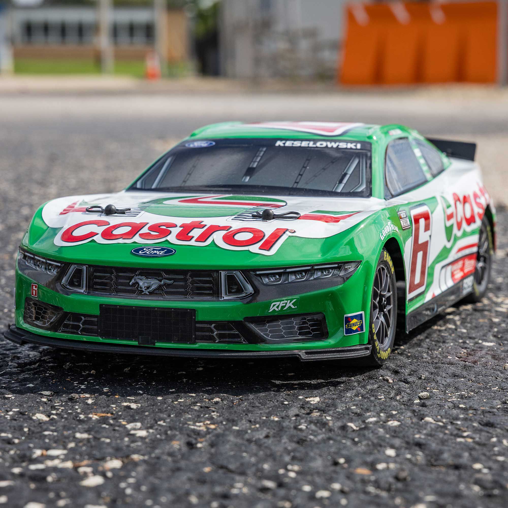 Losi 1:12 NASCAR RC Race Car Brad Keselowski No. 6 2026 Castrol Ford Mustang 2S AWD RTR Brushed On-Road-LOS1122606