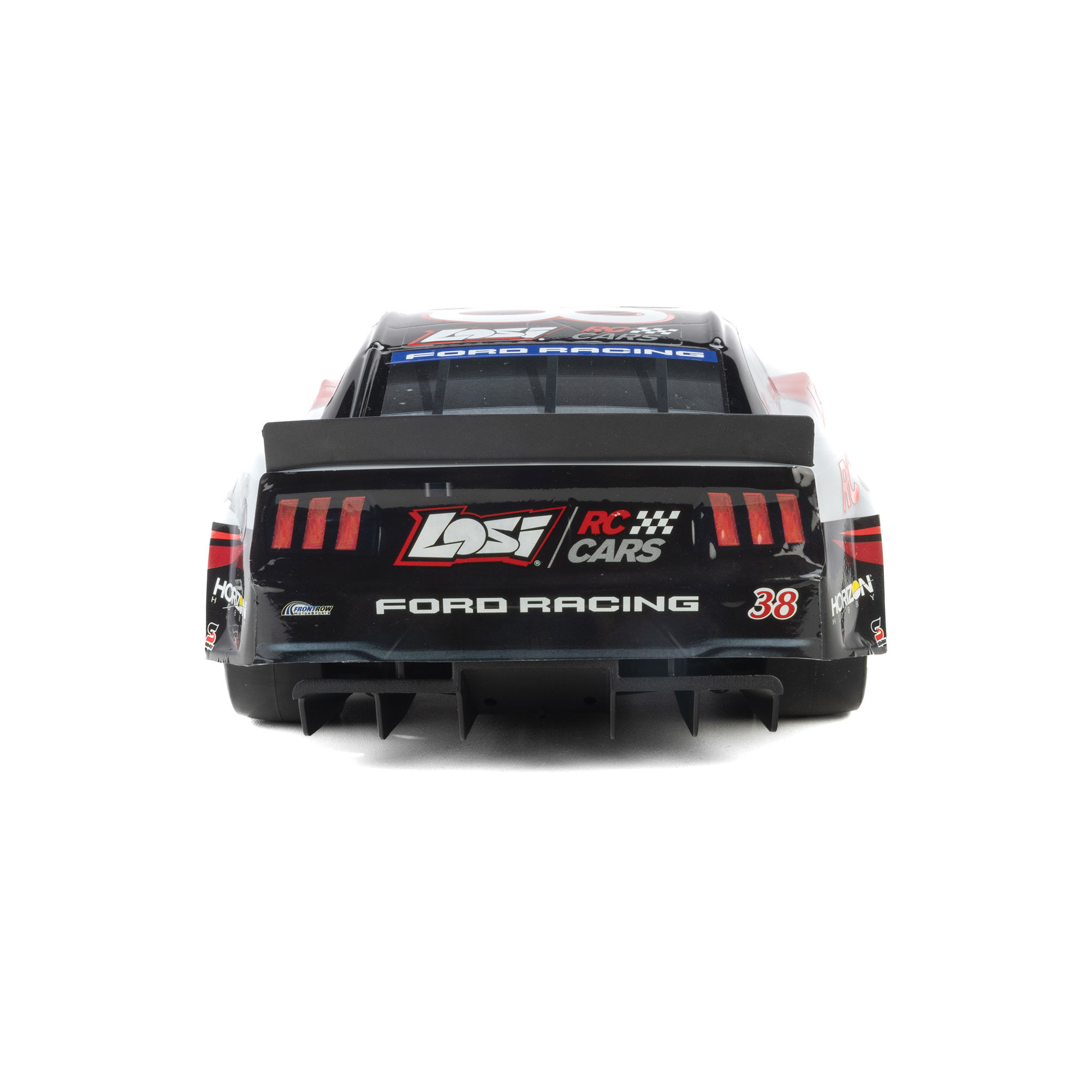 Losi 1:12 NASCAR RC Race Car Zane Smith No. 38 2026 Losi Ford Mustang 2S AWD RTR Brushed On-Road (Battery & Charger Included)