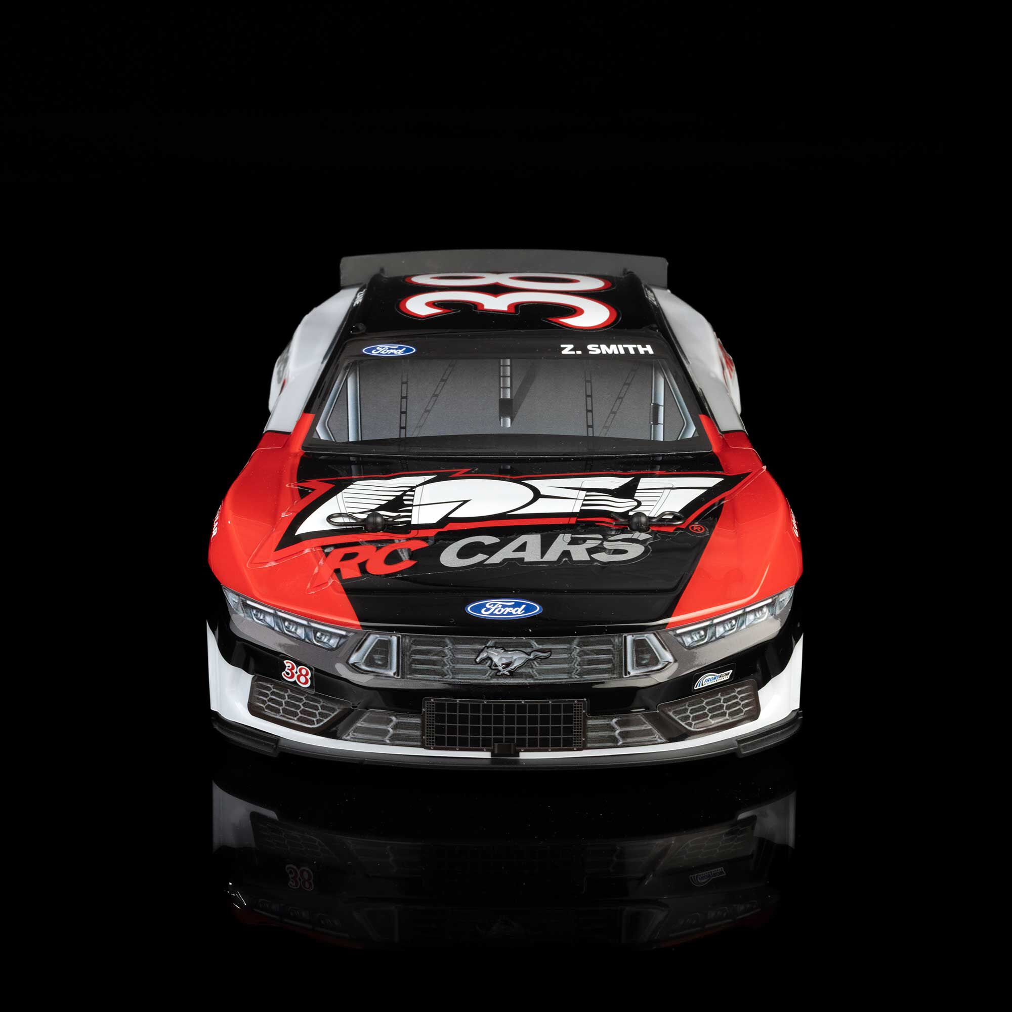 Losi 1:12 NASCAR RC Race Car Zane Smith No. 38 2026 Losi Ford Mustang 2S AWD RTR Brushed On-Road (Battery & Charger Included)