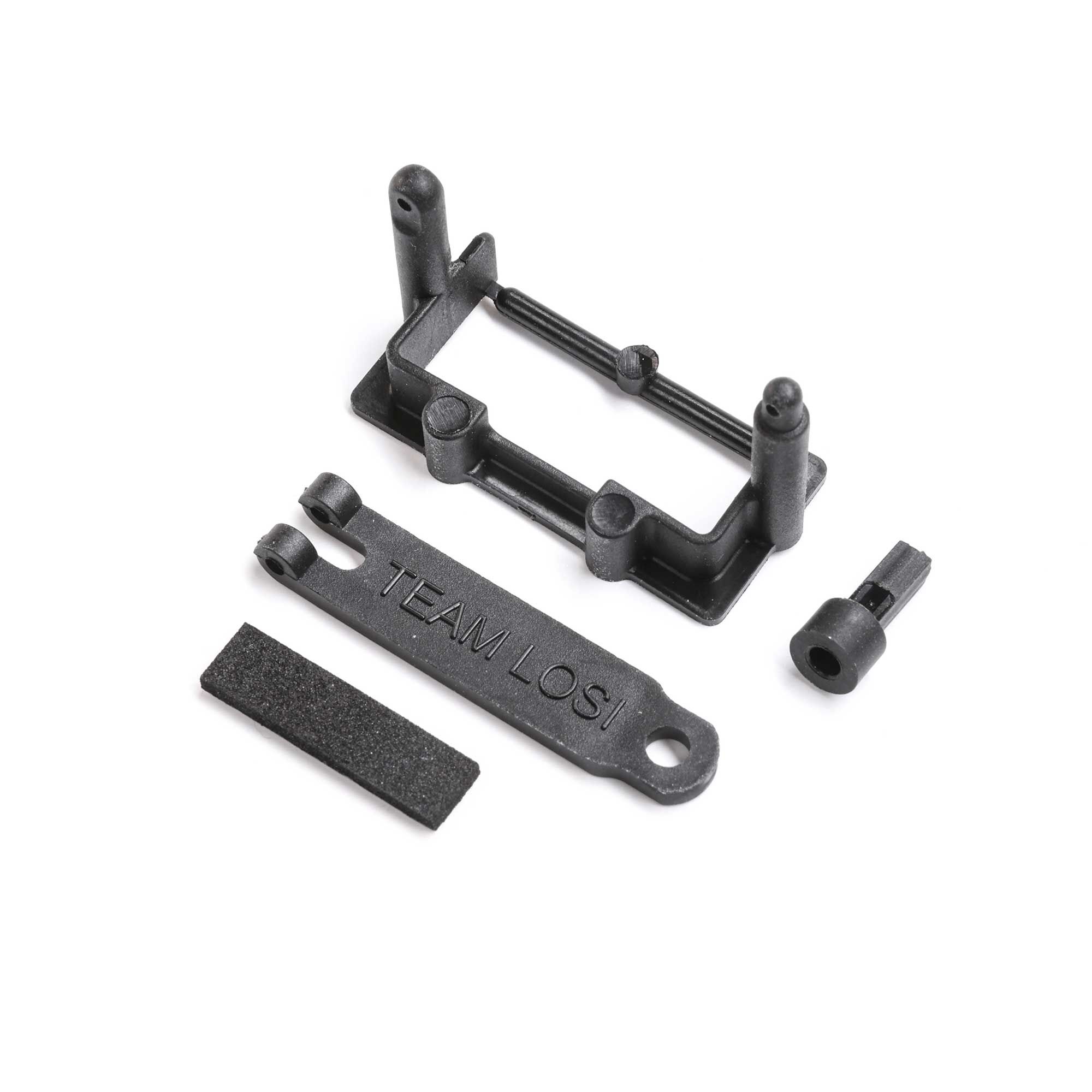 Losi Battery Box & Antenna Mount: Mini JRX2-LOS211024