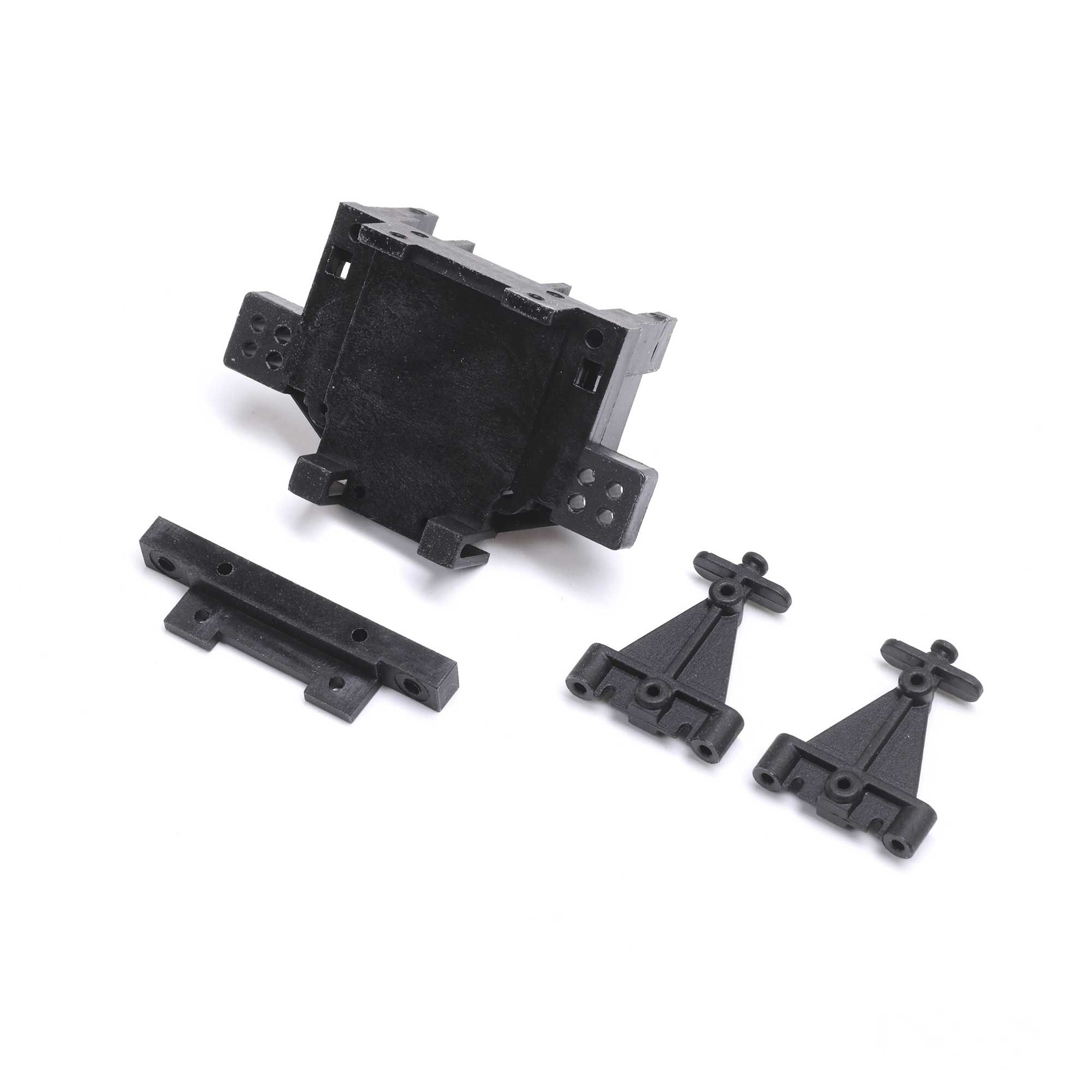 Losi Rear Bulkhead, Toe Block, Link Mount: Mini JRX2-LOS211028