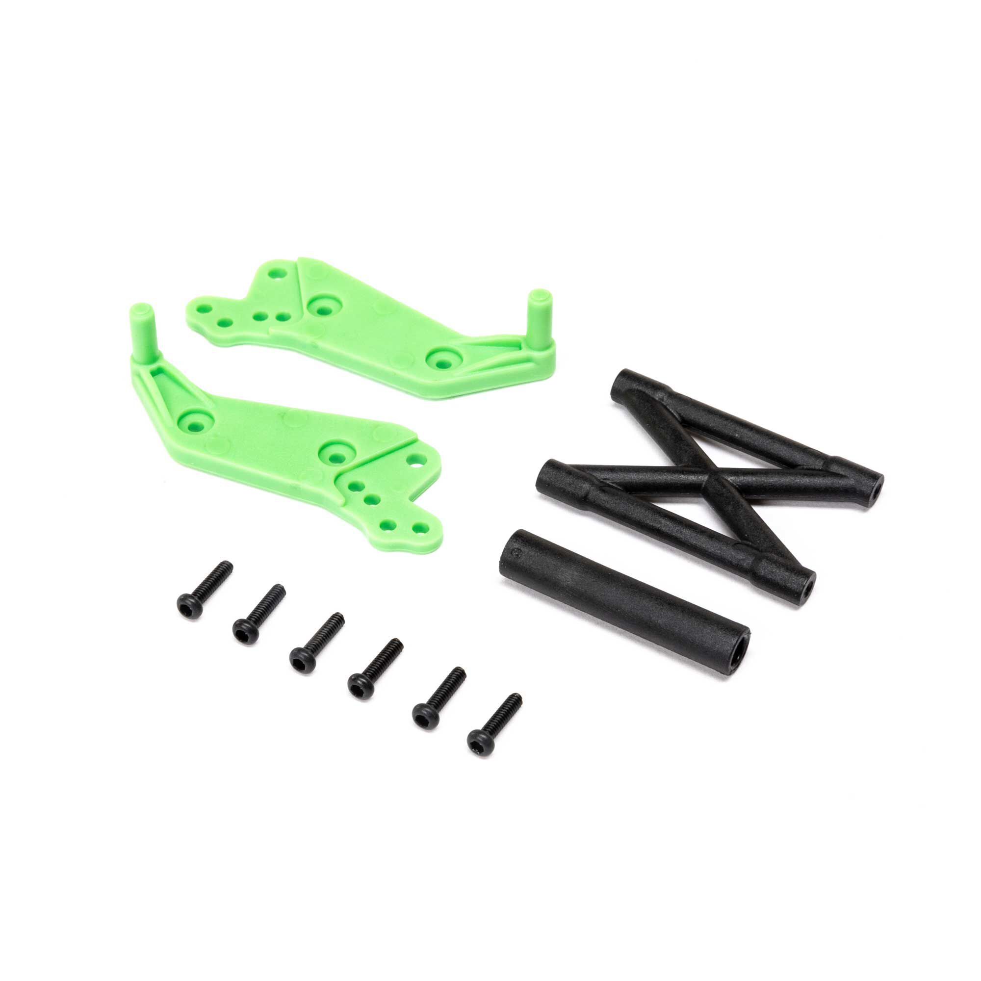 Losi Wheelie Bar Set, Green: Mini LMT-LOS211045