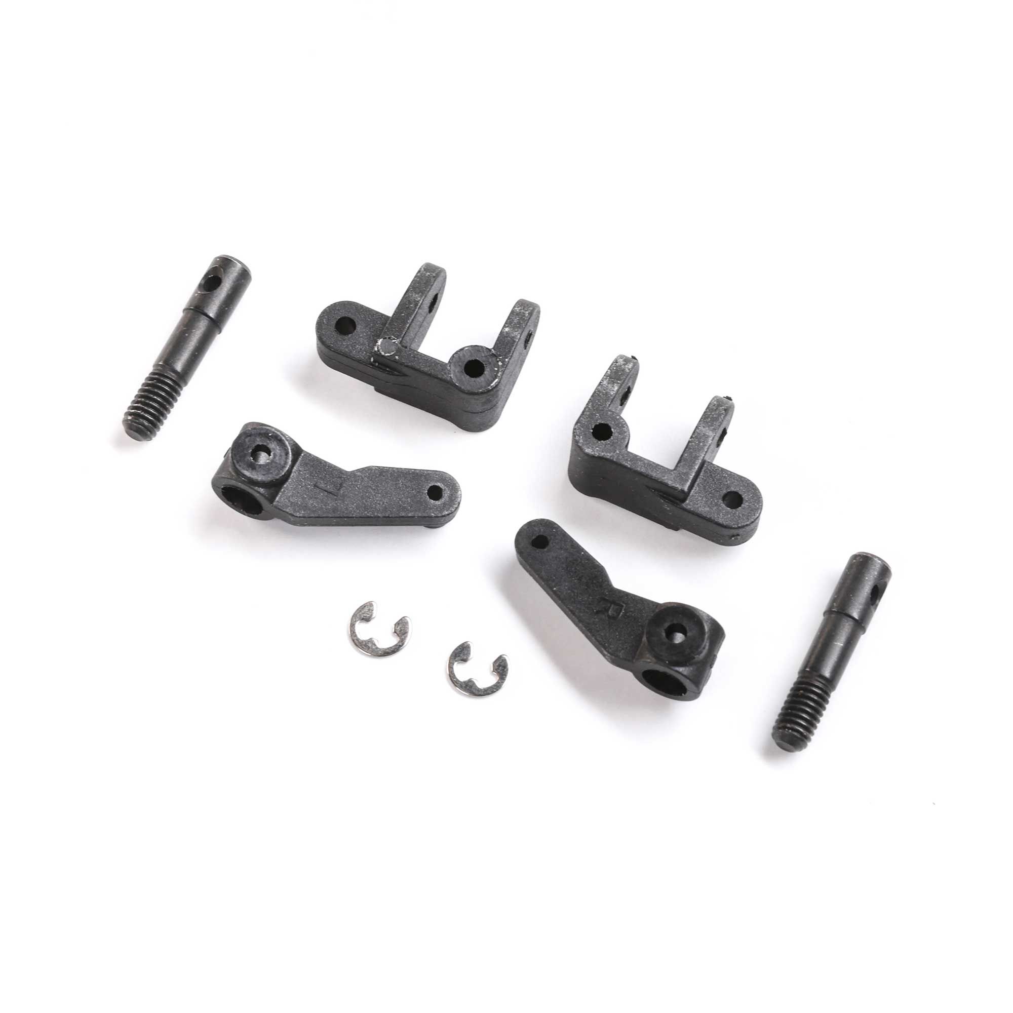 Losi Spindle, Caster Block, Front Axle Set: Mini JRX2-LOS214021