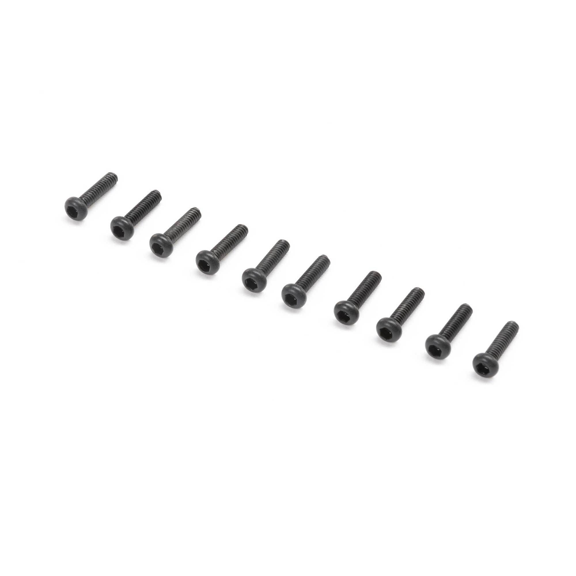 Losi Button Head Screws, M2x8mm (10)-LOS215005