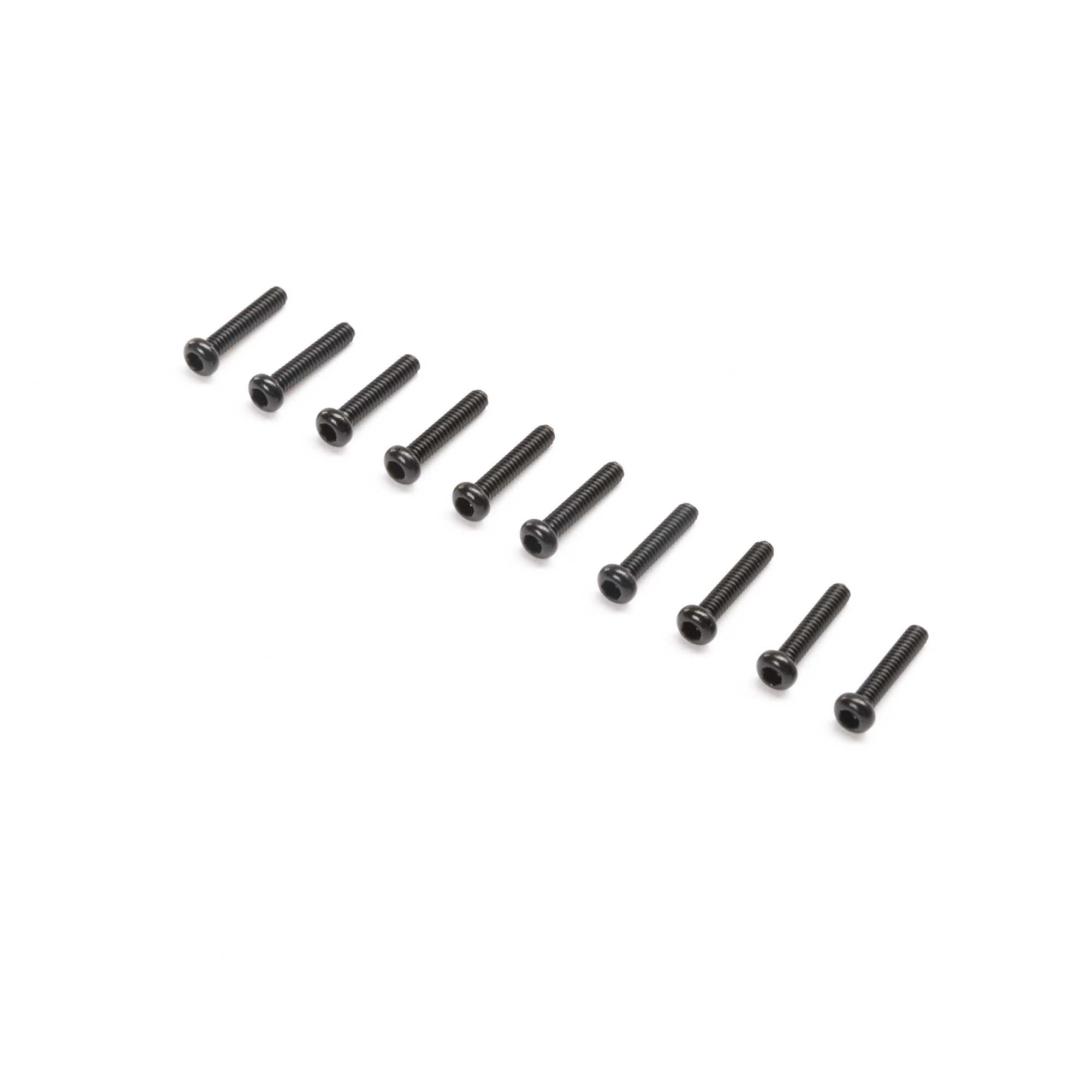 Losi Button Head Screws, M2x10mm (10)-LOS215006