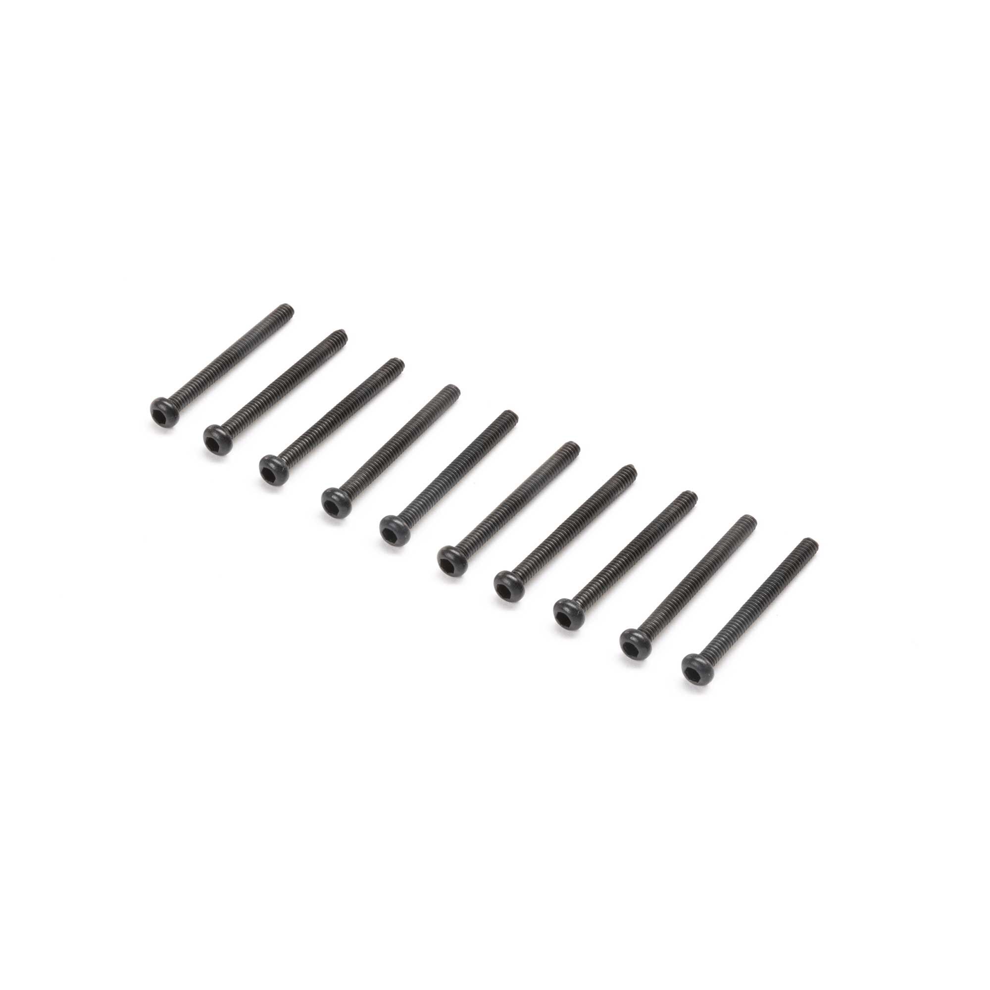 Losi Button Head Screws, M2x20mm (10)-LOS215009